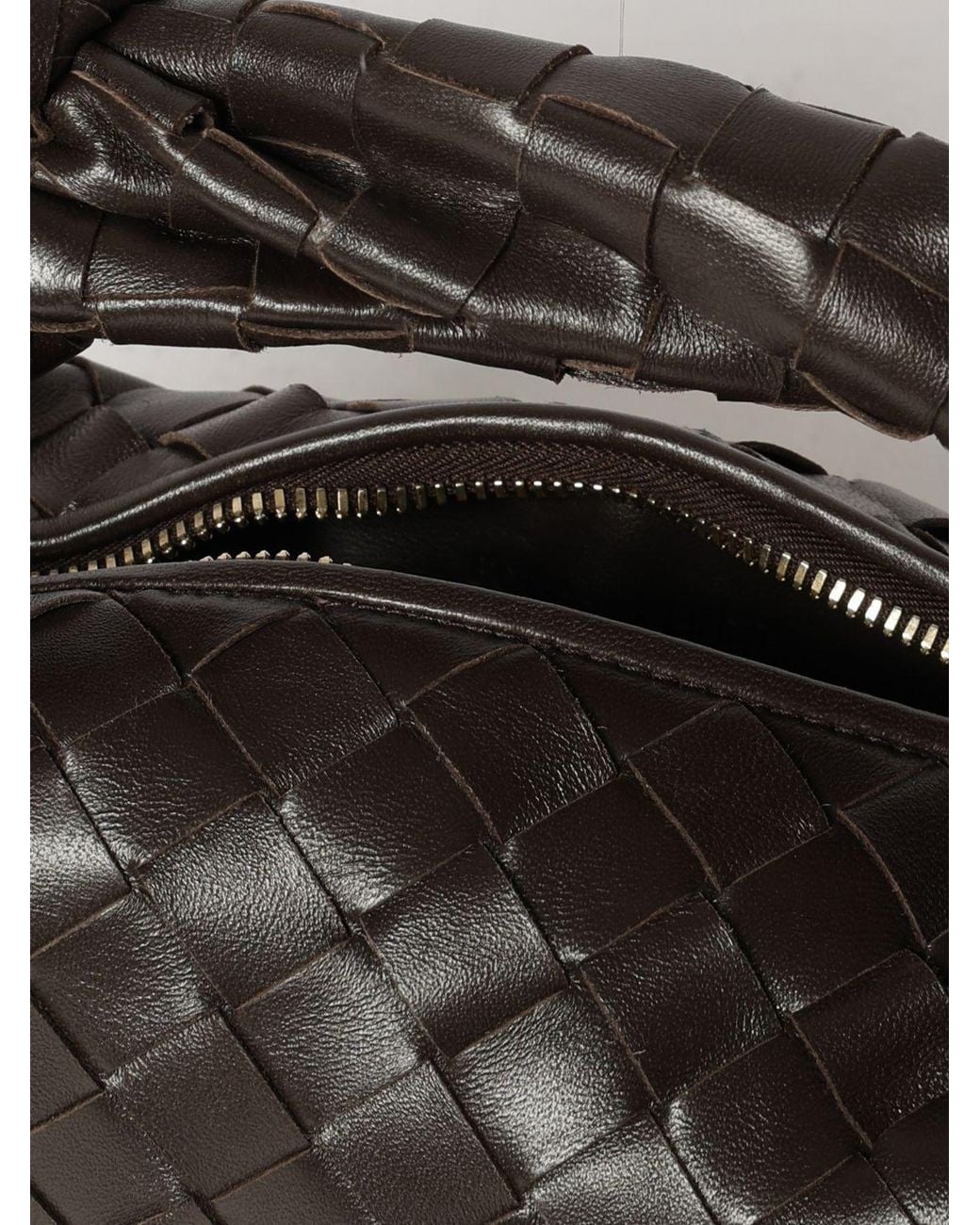 Bottega Veneta Brown Jodie Mini Handbag