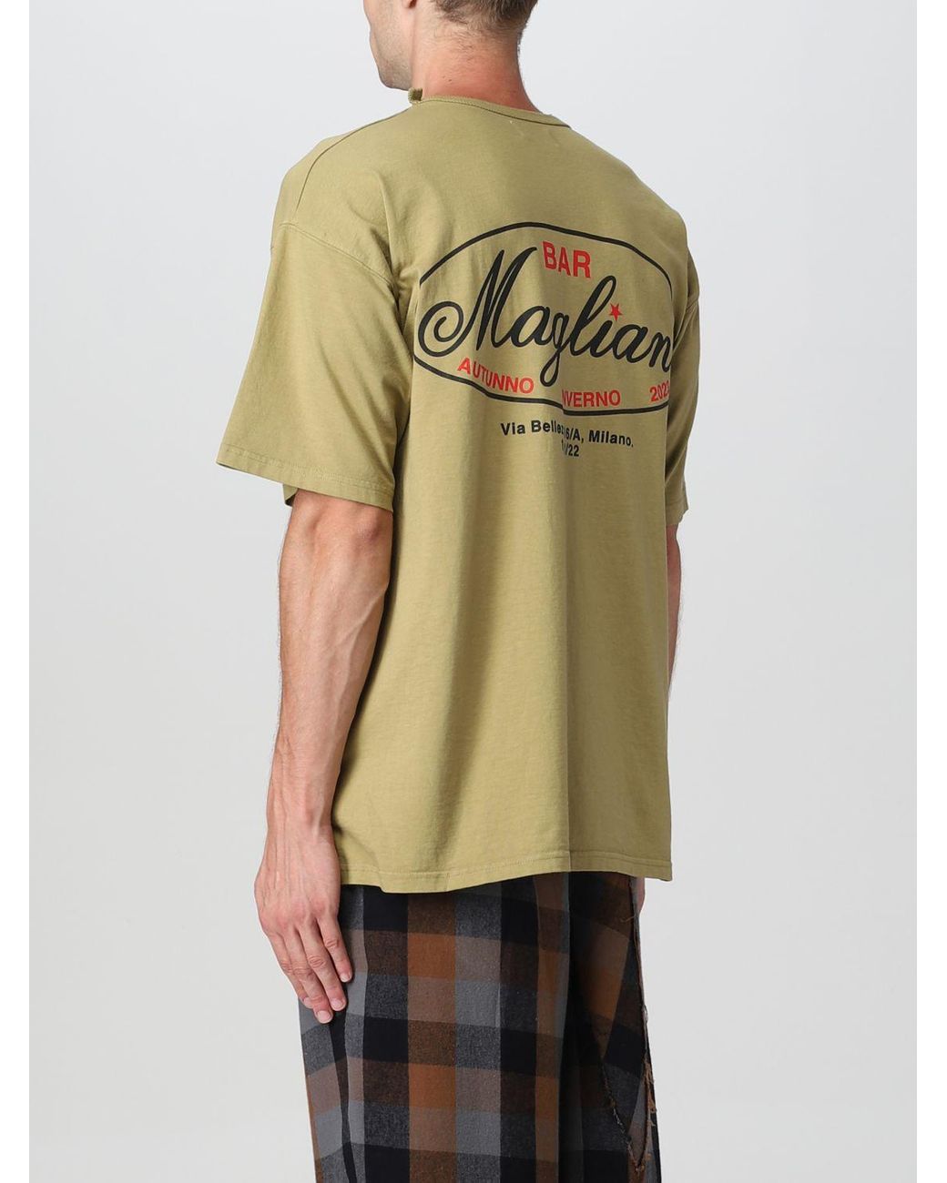 Magliano 20AW Green Logo T Shirt - expressroadsideassistance.com