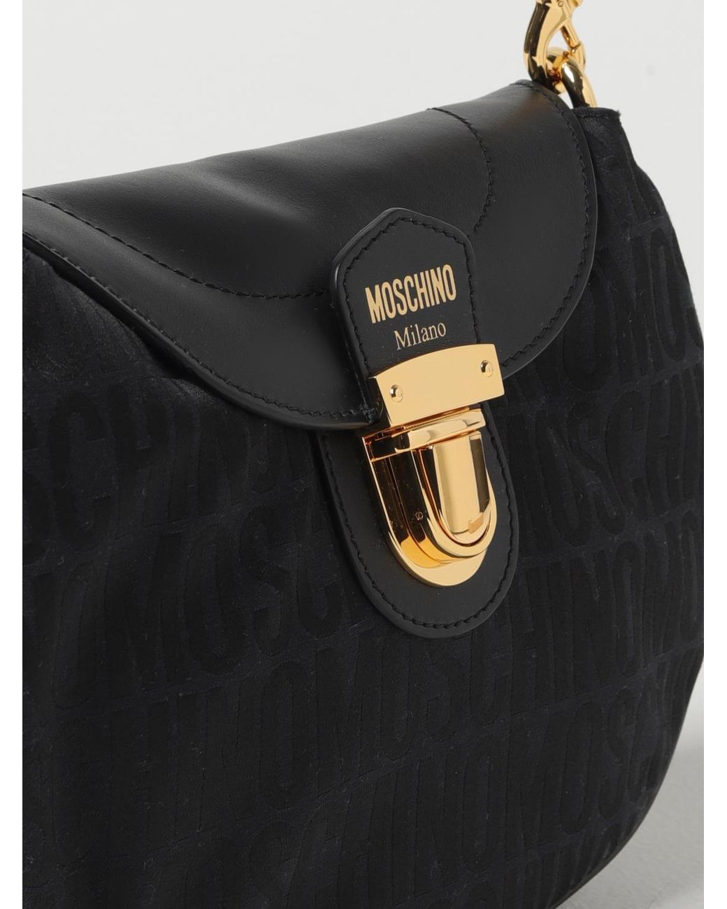 Moschino Couture Black Shoulder Bag