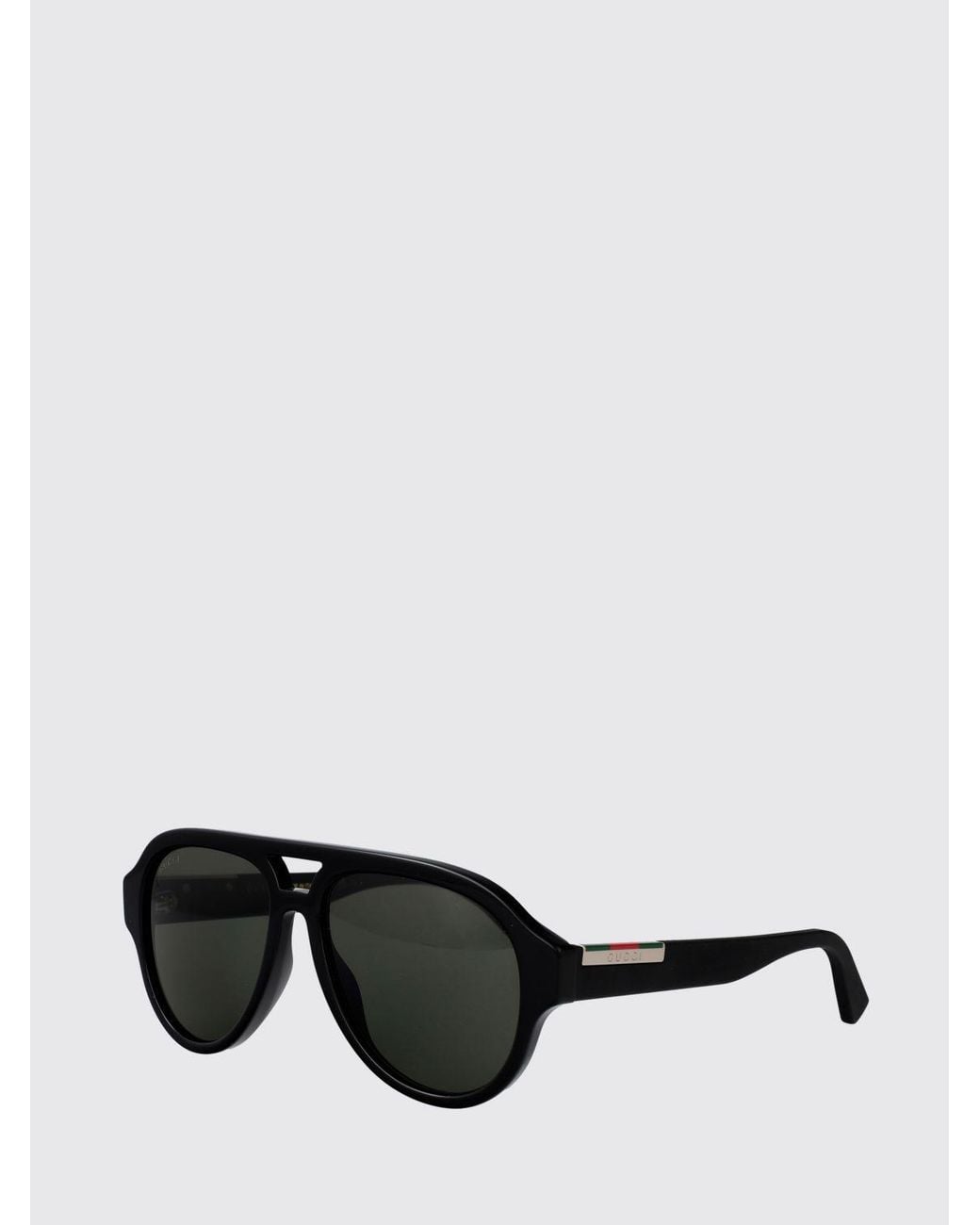 Gucci Black Aviator Sunglasses for men