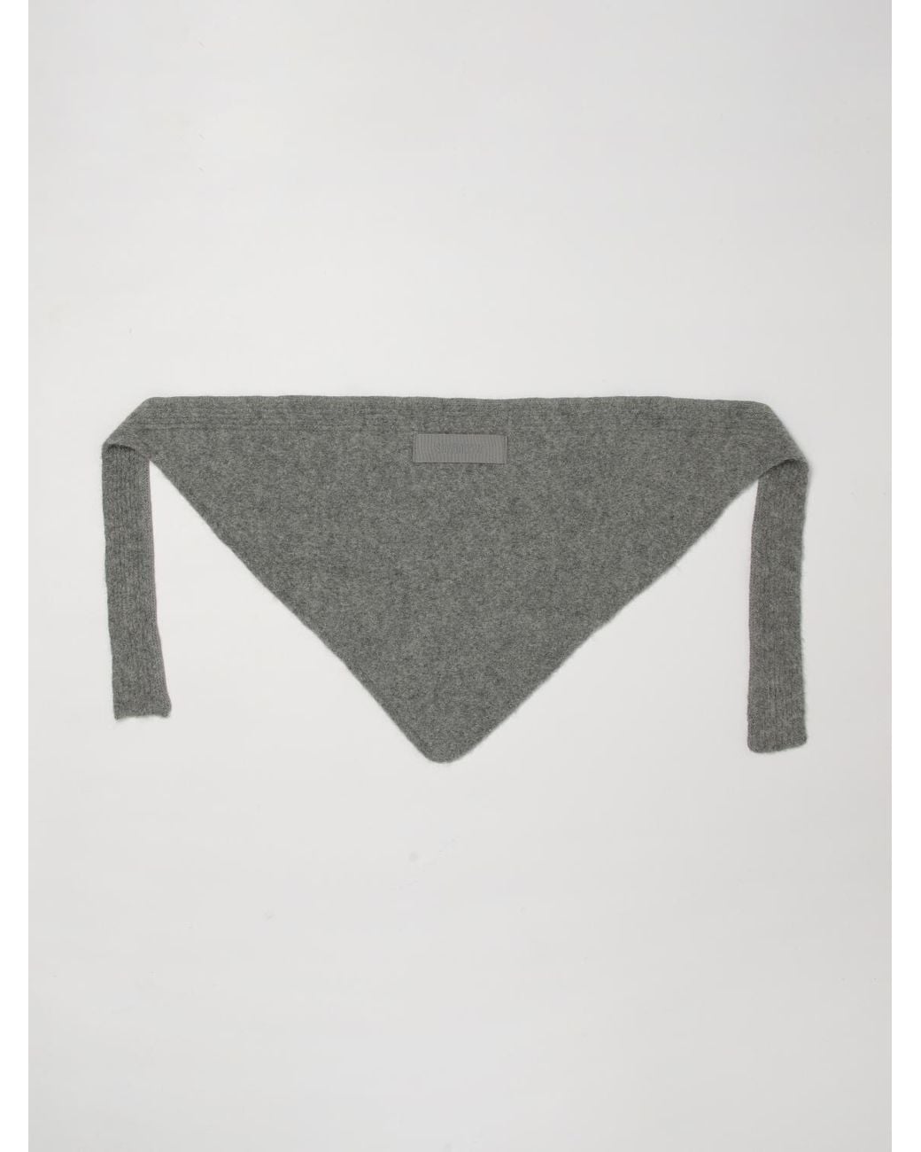 Jacquemus Gray Scarf