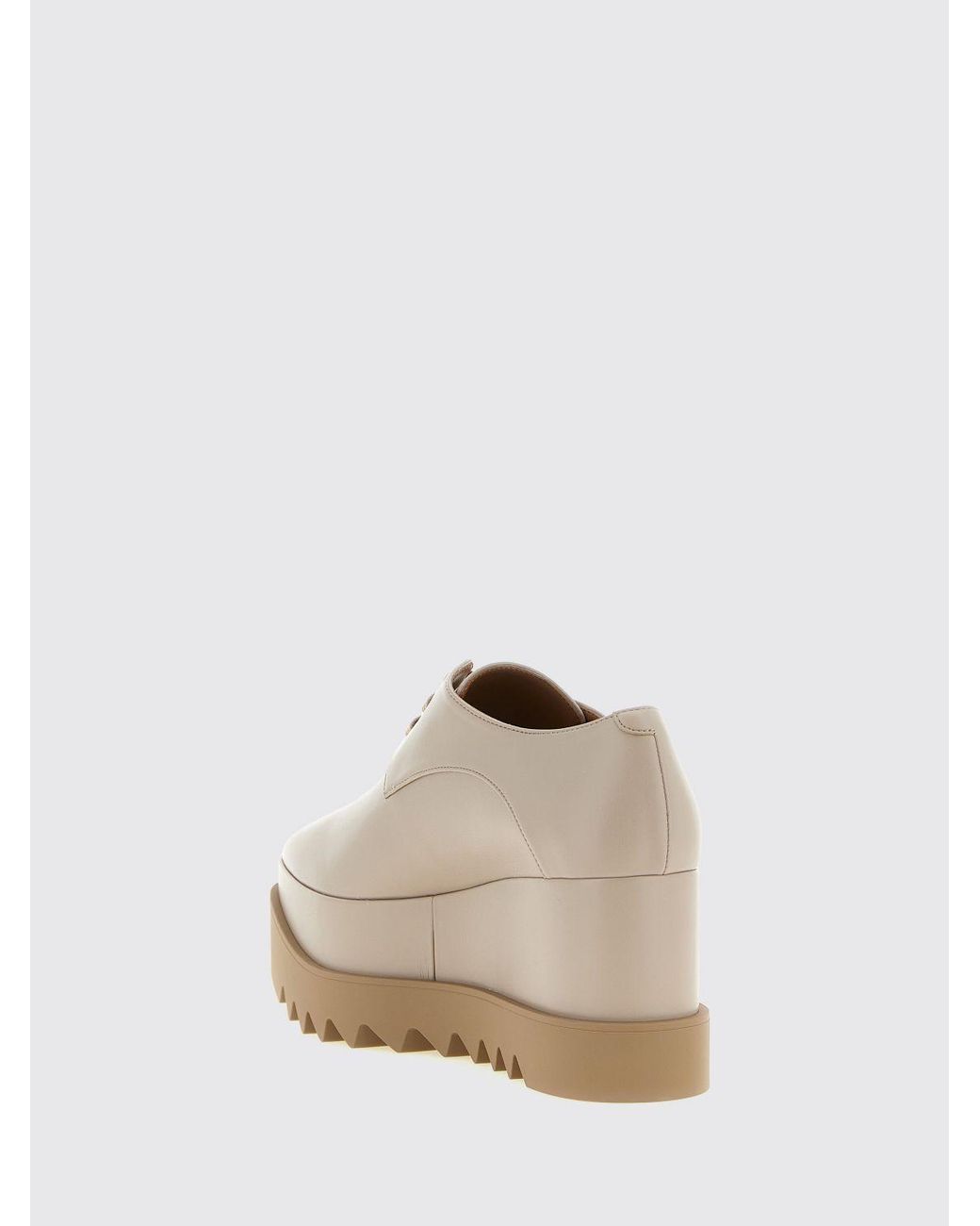 Stella McCartney Natural Elyse Platform Lace-Ups