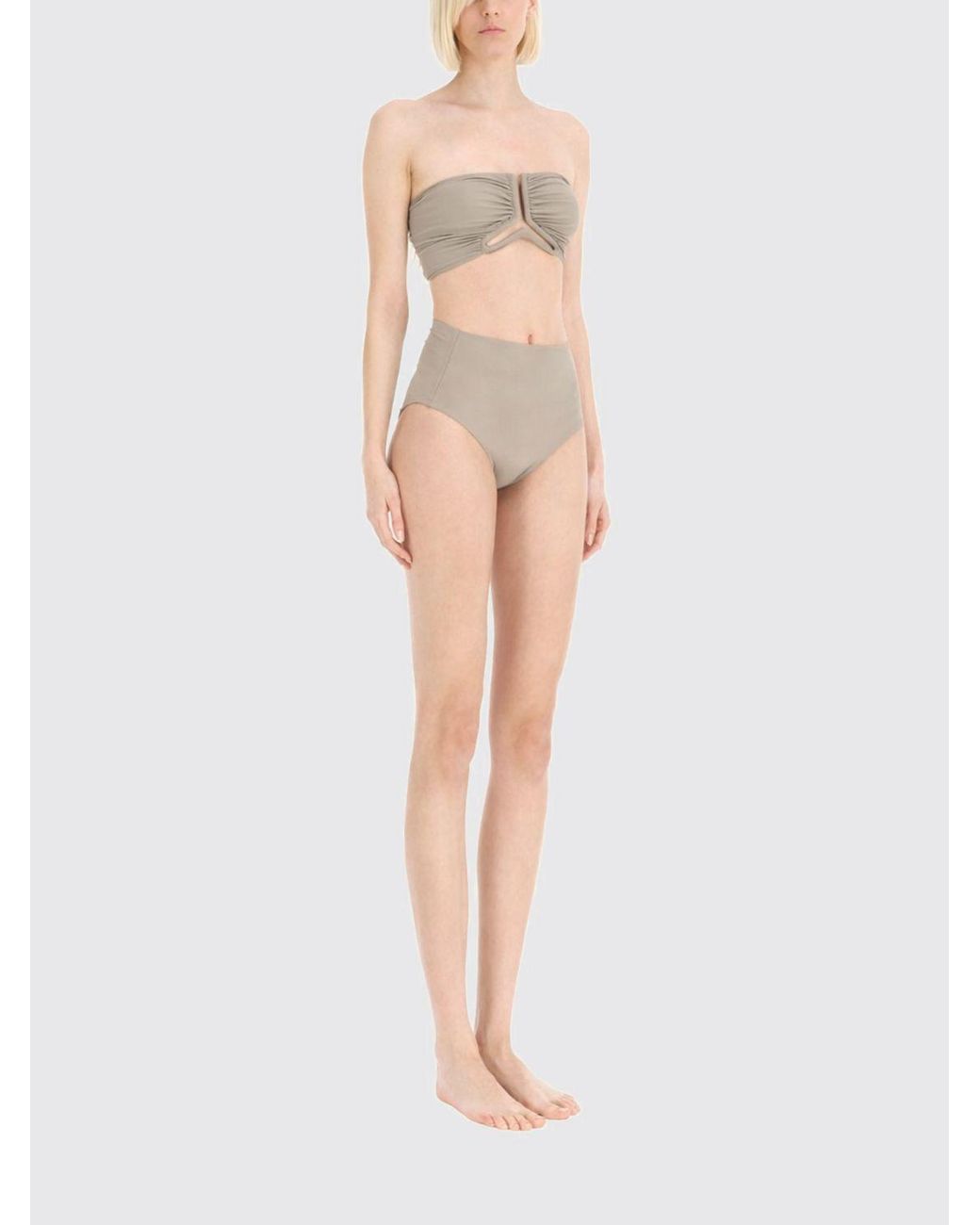 Rick Owens Natural Bikini Bottom Swimsuit