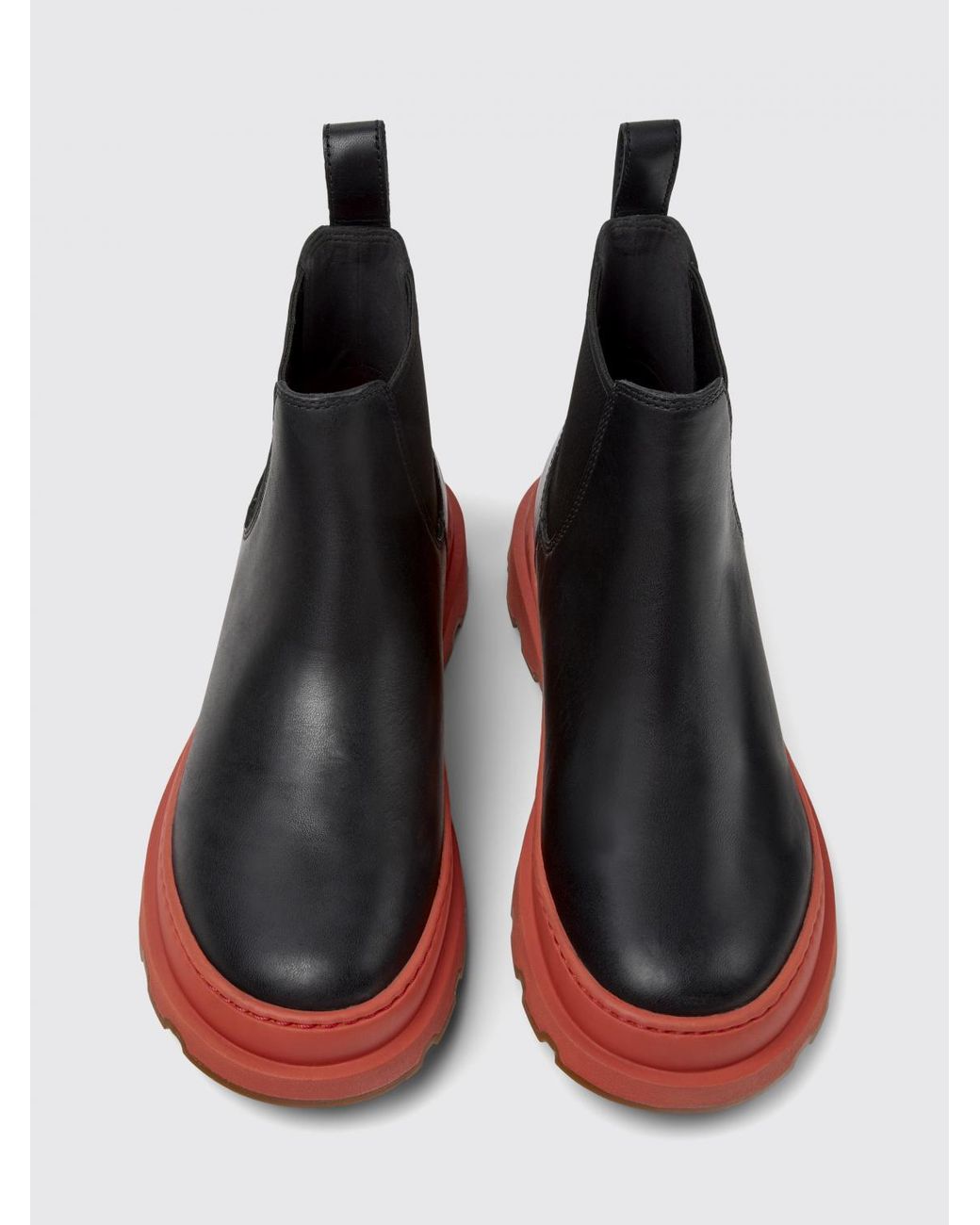 Camper White Brutus+ Ankle Boots