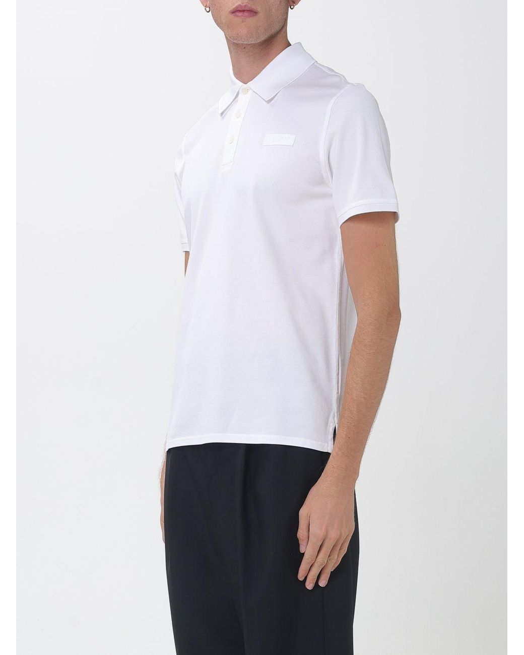 Givenchy White Polo Shirt for men