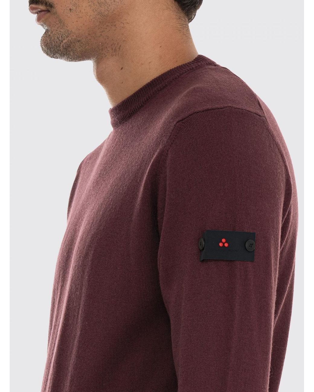 Peuterey Purple Crewneck Jumper for men