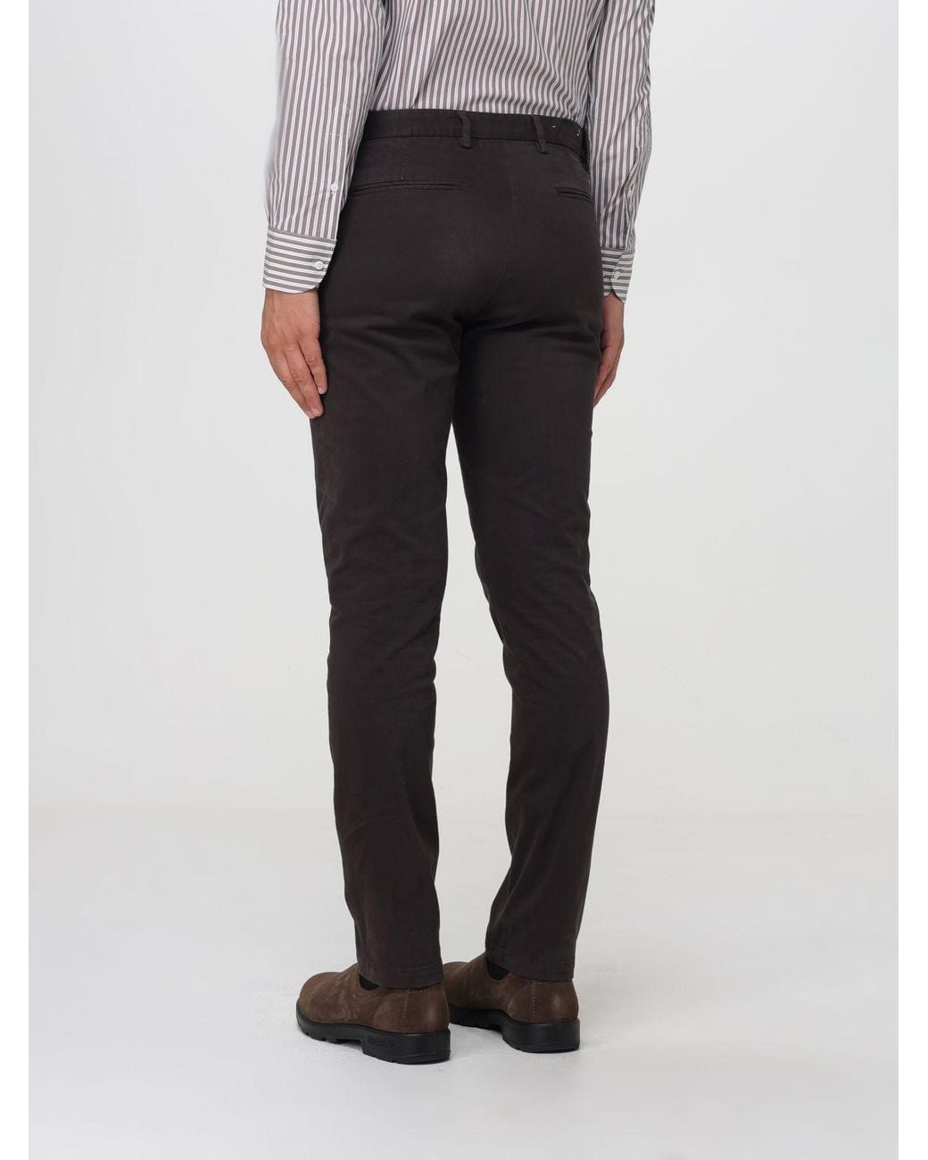 Brooksfield Gray Pants for men