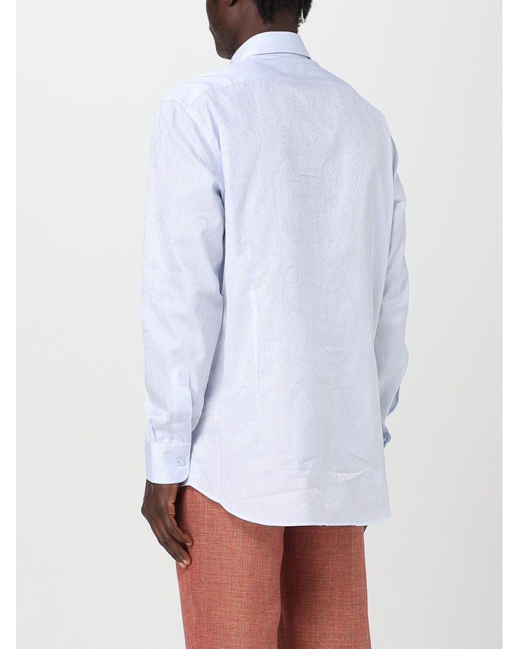 Camicia Basic di Etro in White da Uomo