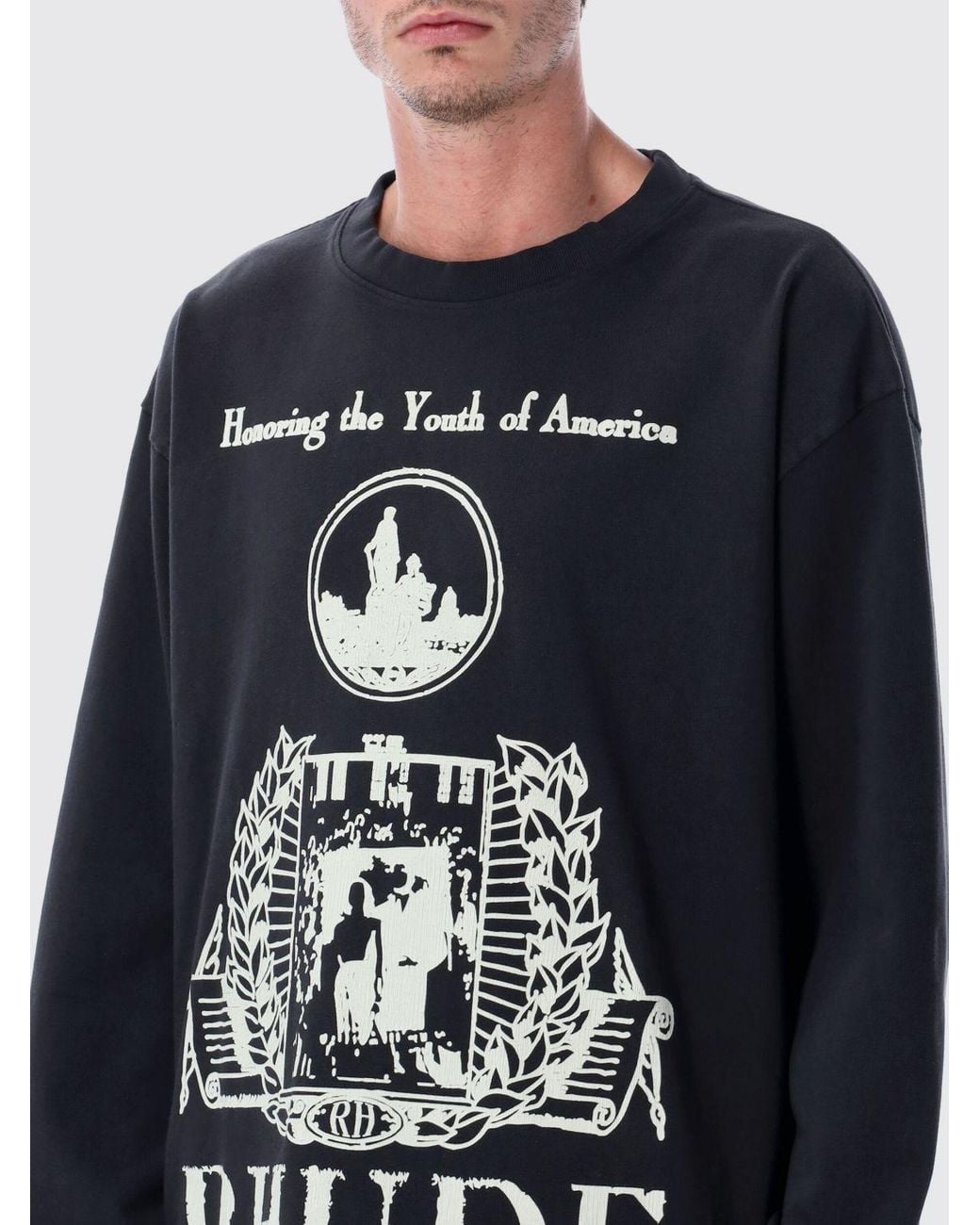 Rhude Blue T-Shirt for men