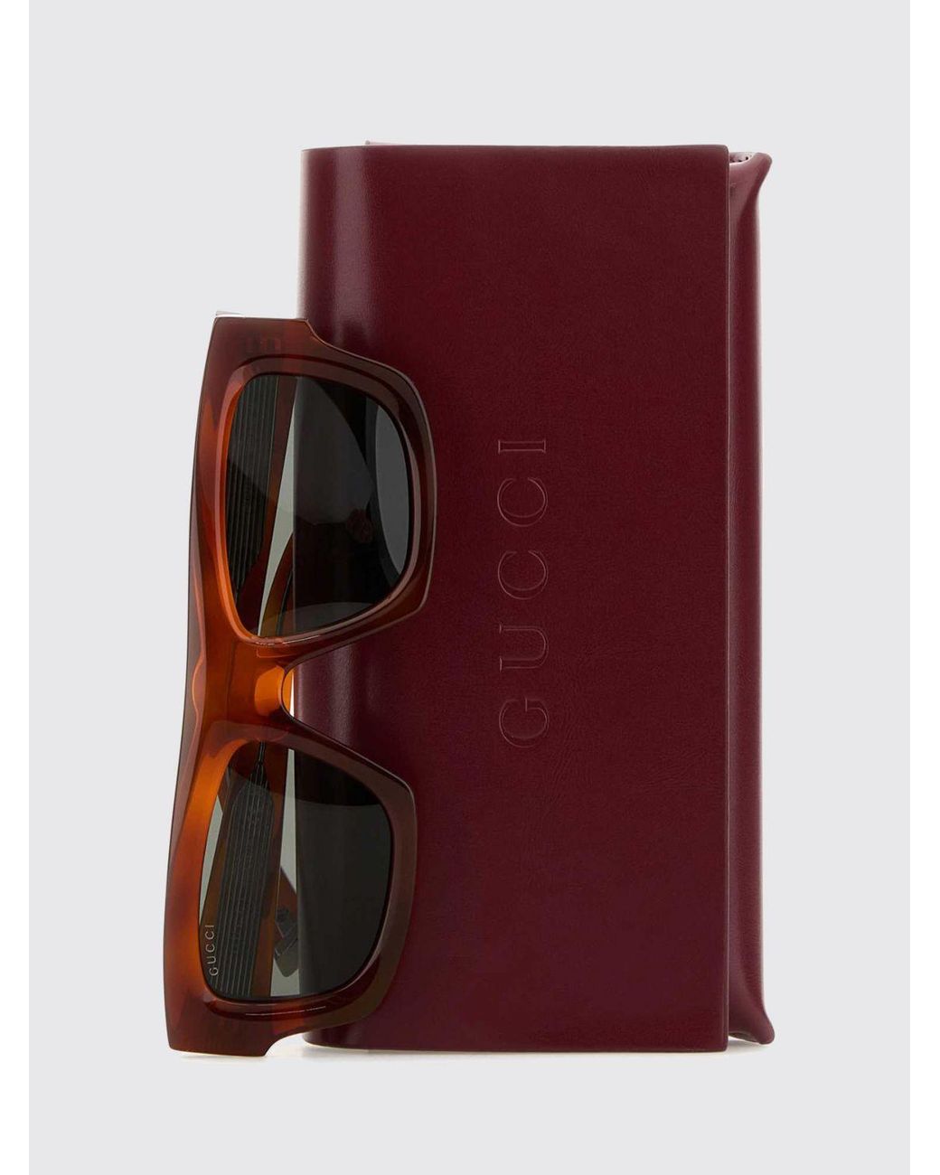 Gucci White Aviator Sunglasses for men