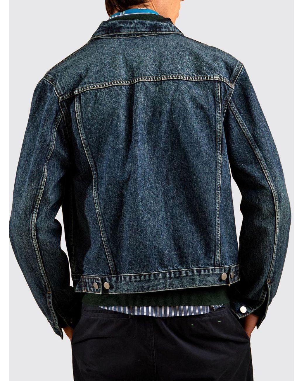 La Martina Blue Jacket for men