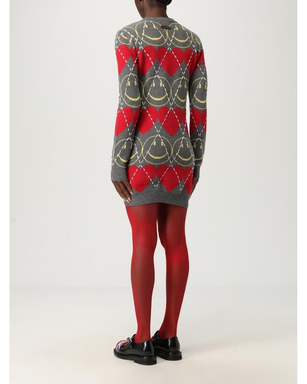 Moschino Couture Red Dress