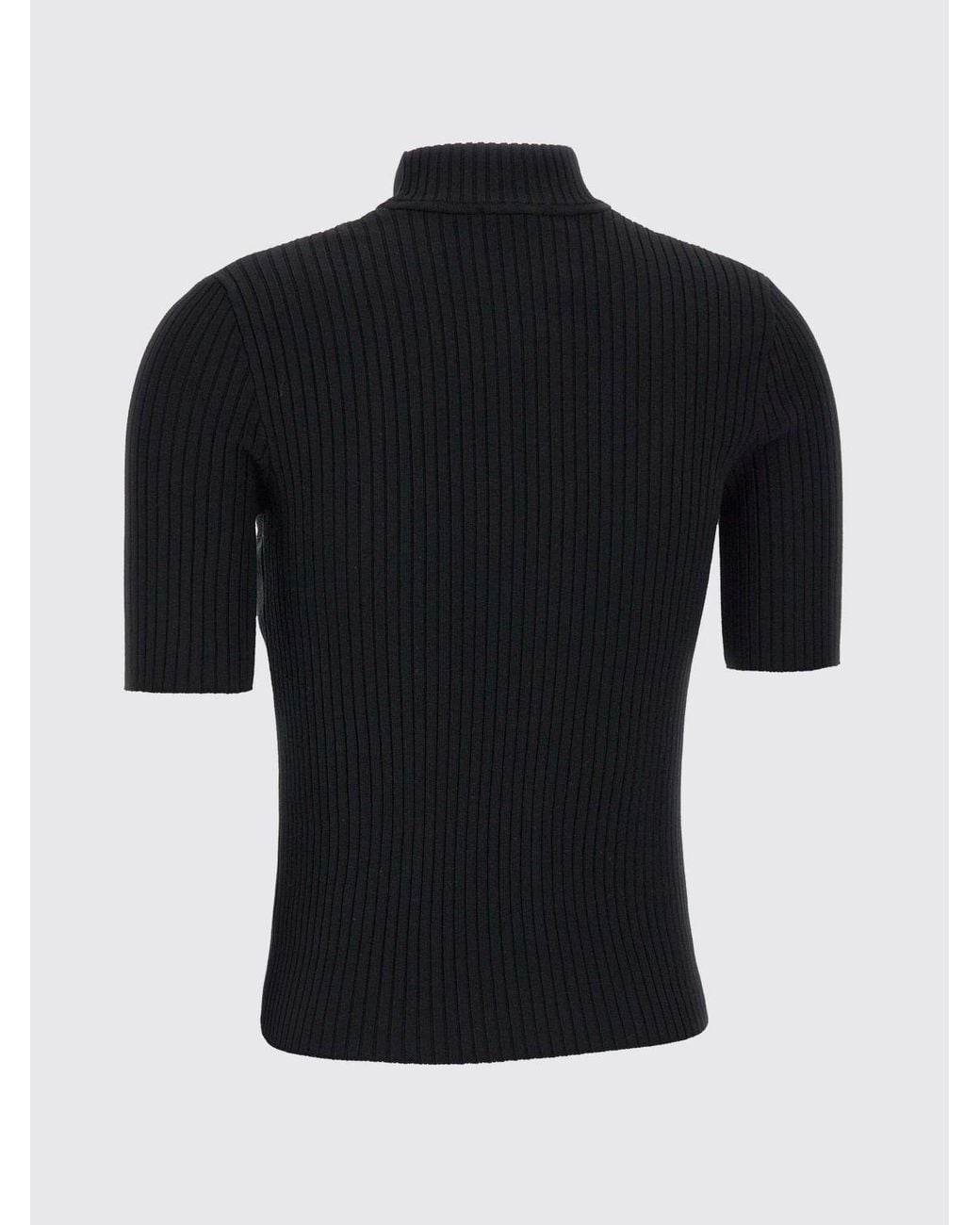 Courreges Black CourrÈ Ges Turtleneck Sweater
