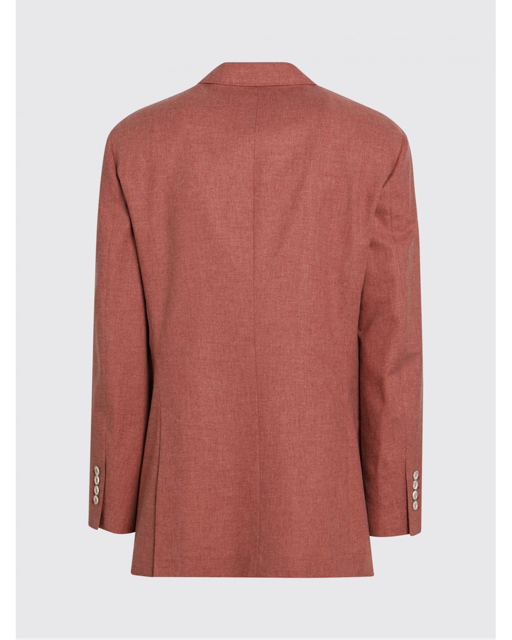 Brunello Cucinelli Pink Double-Breasted Blazer for men