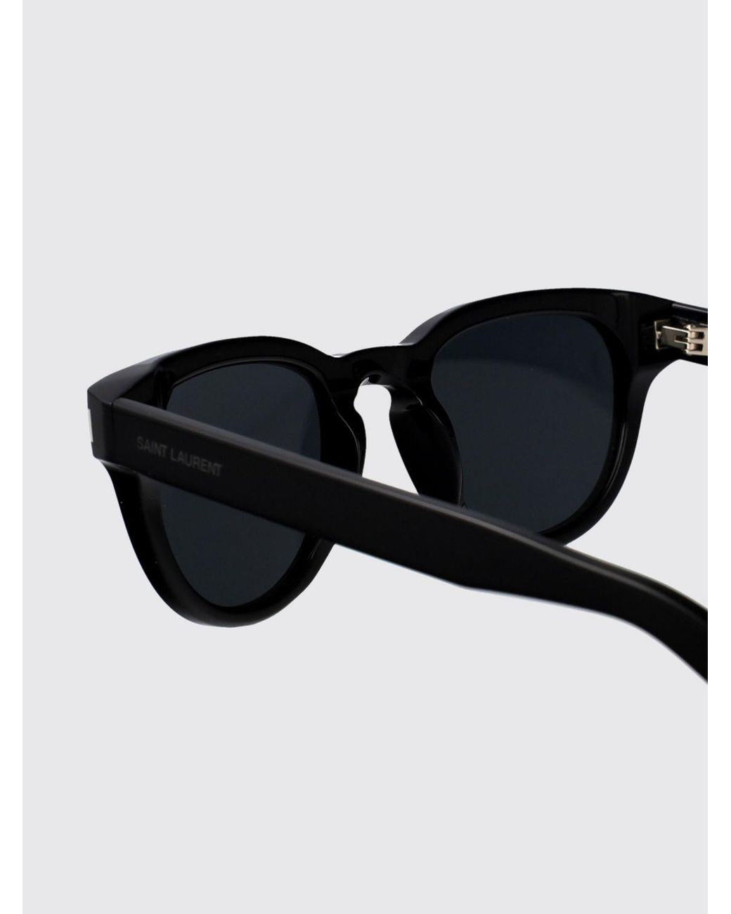 Saint Laurent Black Sl 876 Recycled Acetate Sunglasses for men