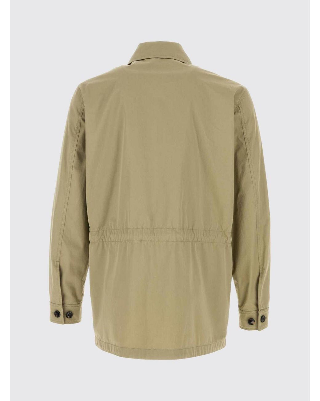 Burberry Natural Cotton Shirt Jacket for men
