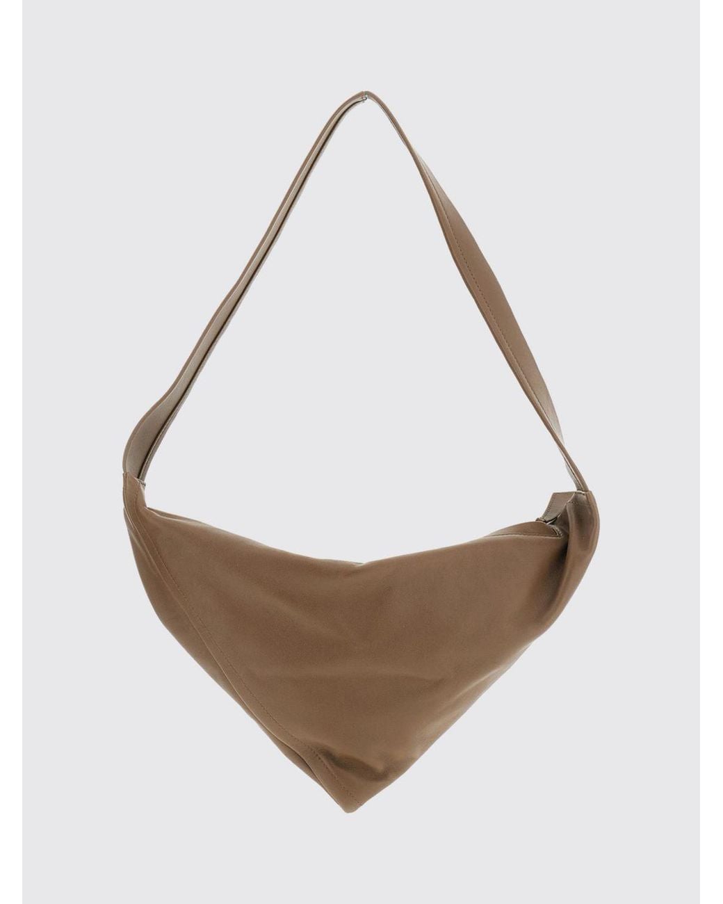Maeden White Vancouver Triangular Shoulder Bag
