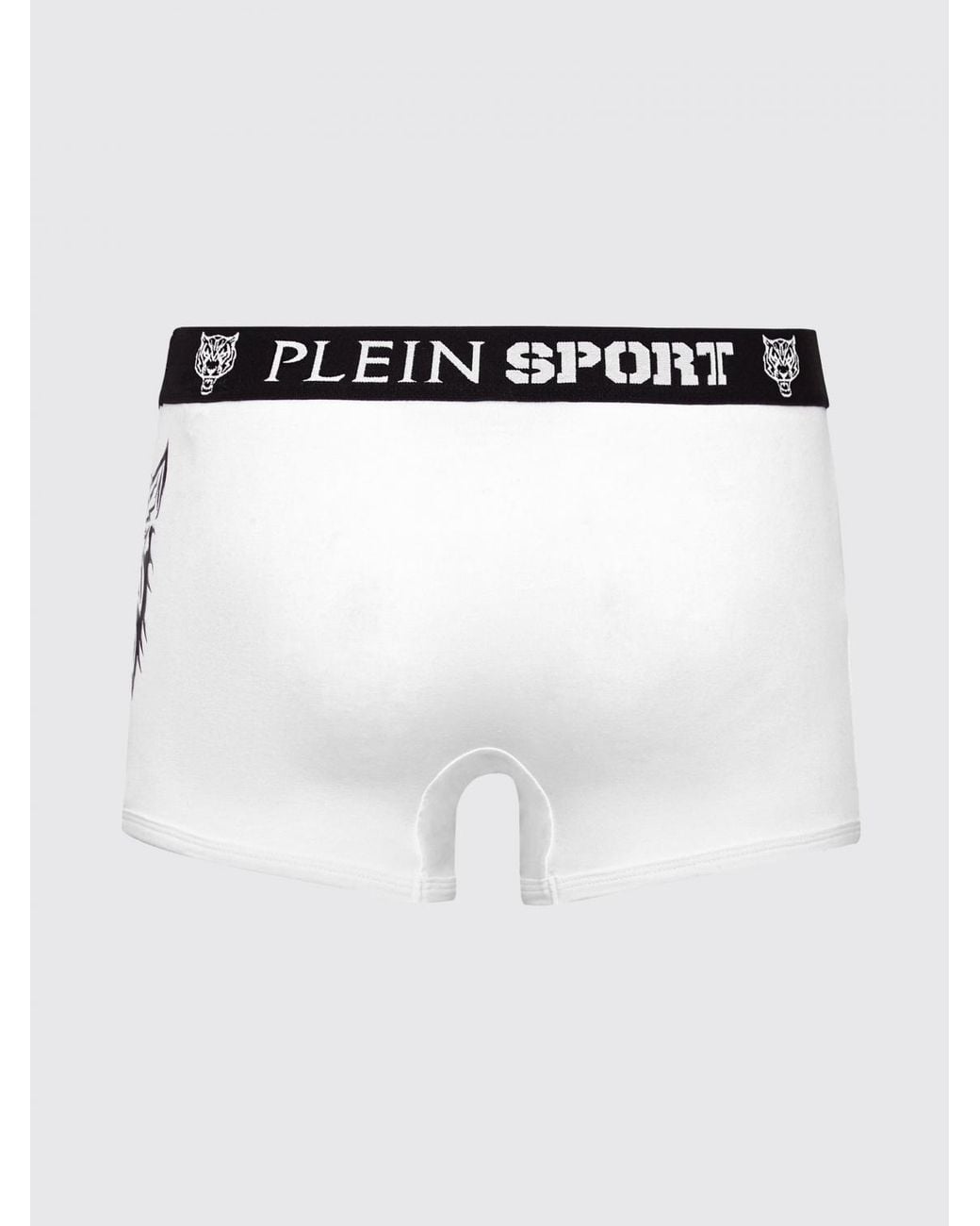 Philipp Plein White Stretch Cotton Blend Boxer Shorts Philipp Plein for men