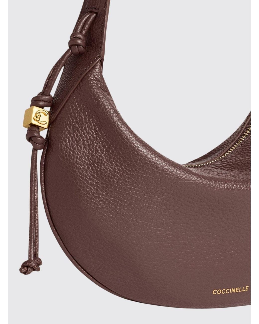 Coccinelle Brown Sac Porté Épaule Thess Small