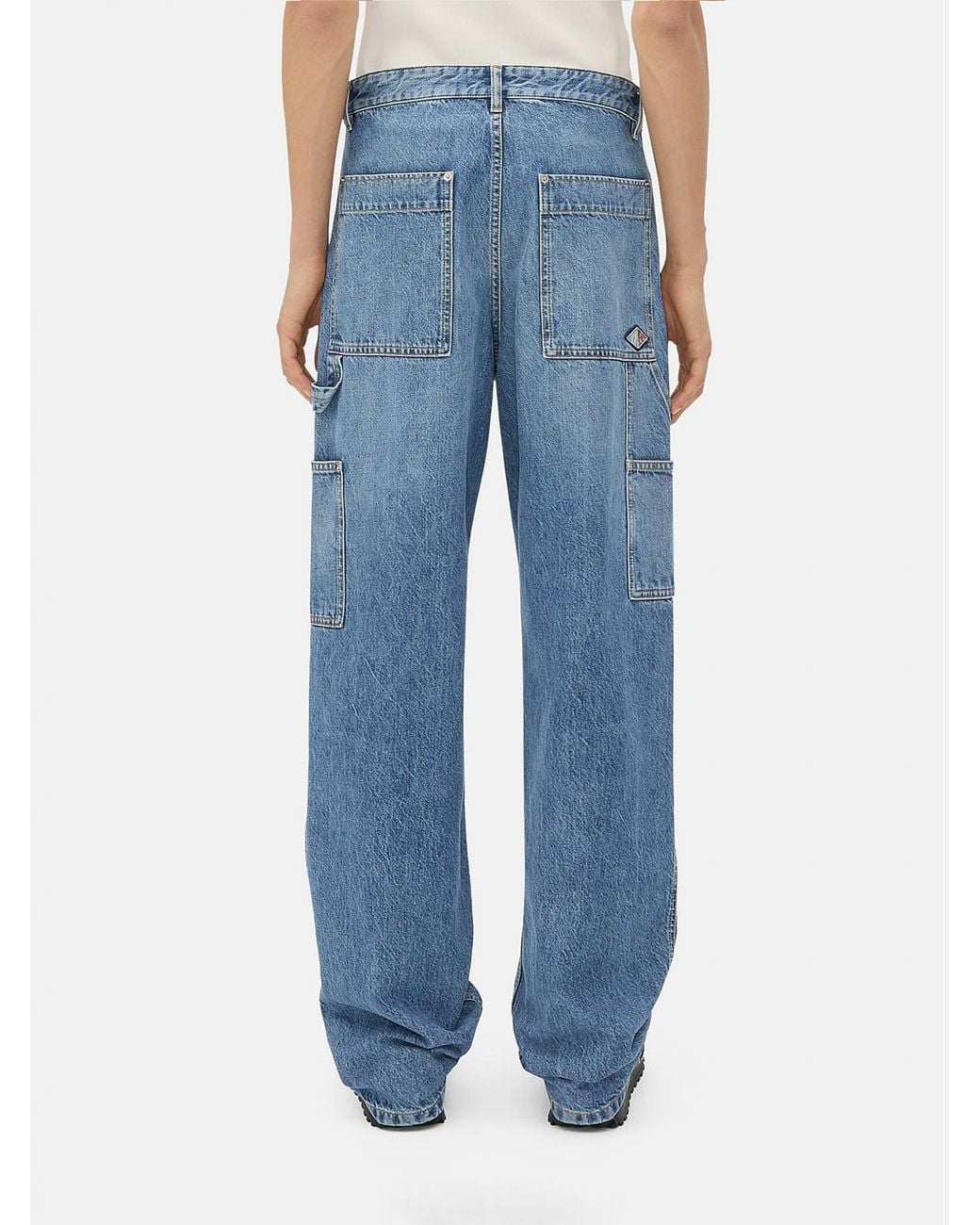 Bottega Veneta Blue Carpenter Jeans Relaxed Fit for men