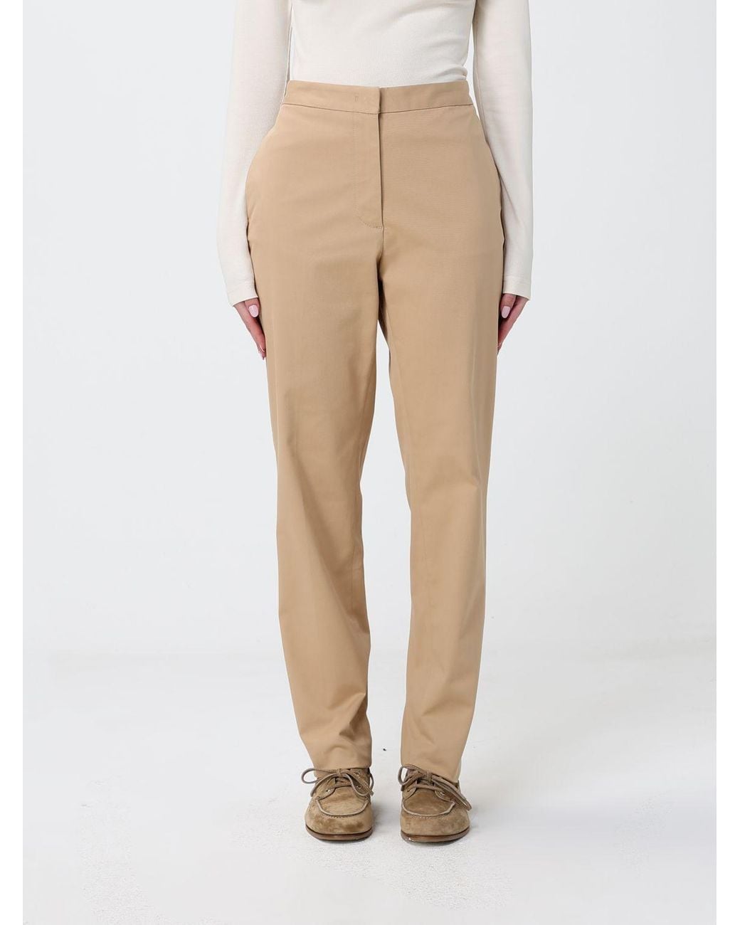 Fabiana Filippi Natural Cotton Trousers