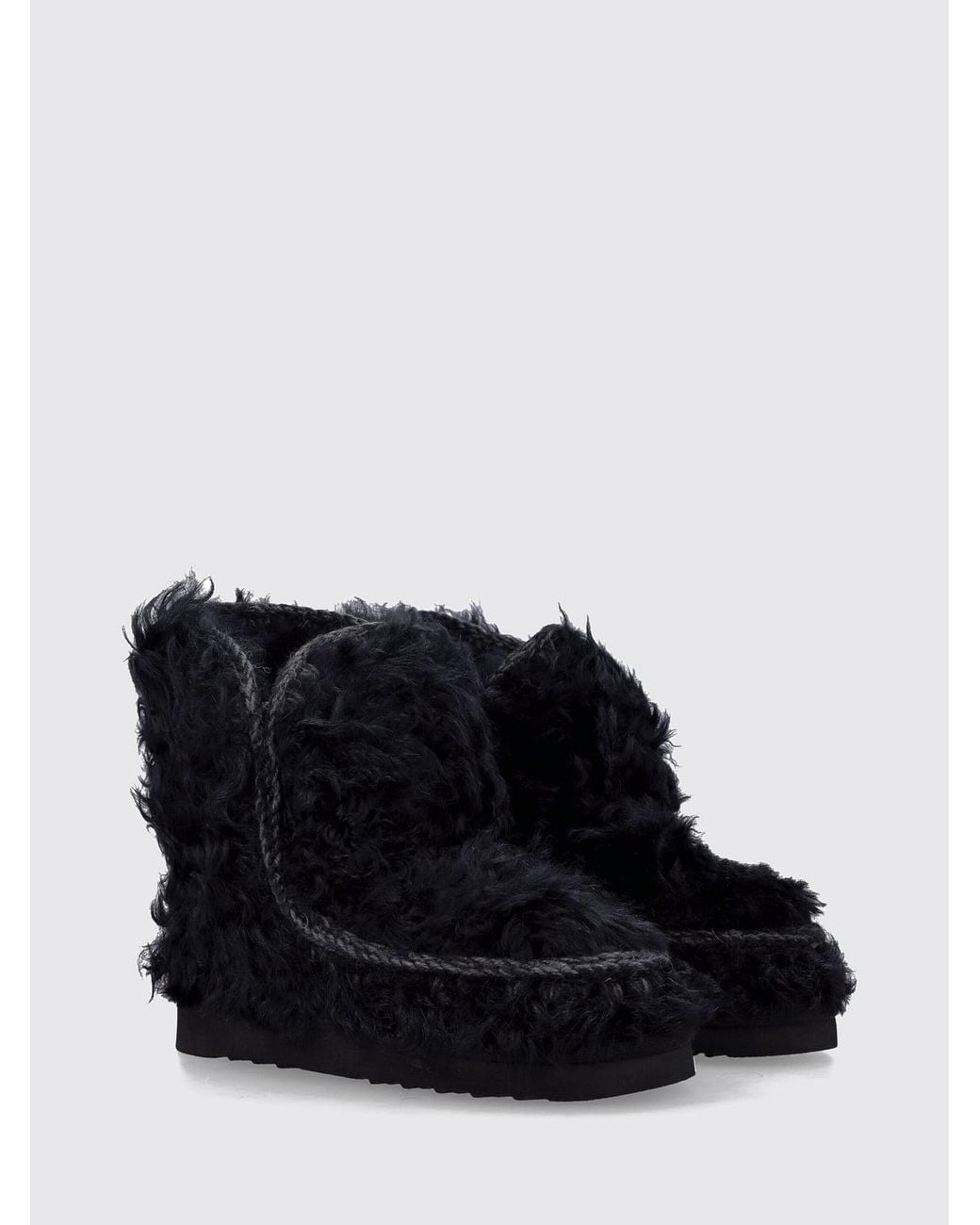 Mou Blue Flat Shoes