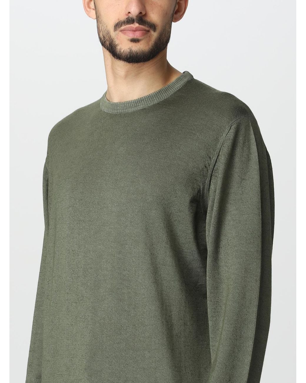 Kiton Green Sweater for men