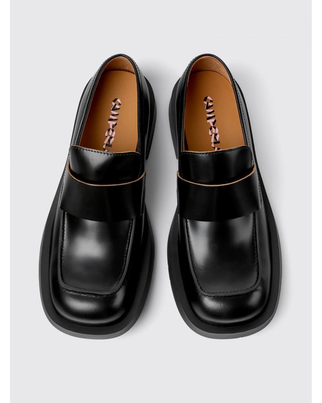 CAMPERLAB Black Loafers for men