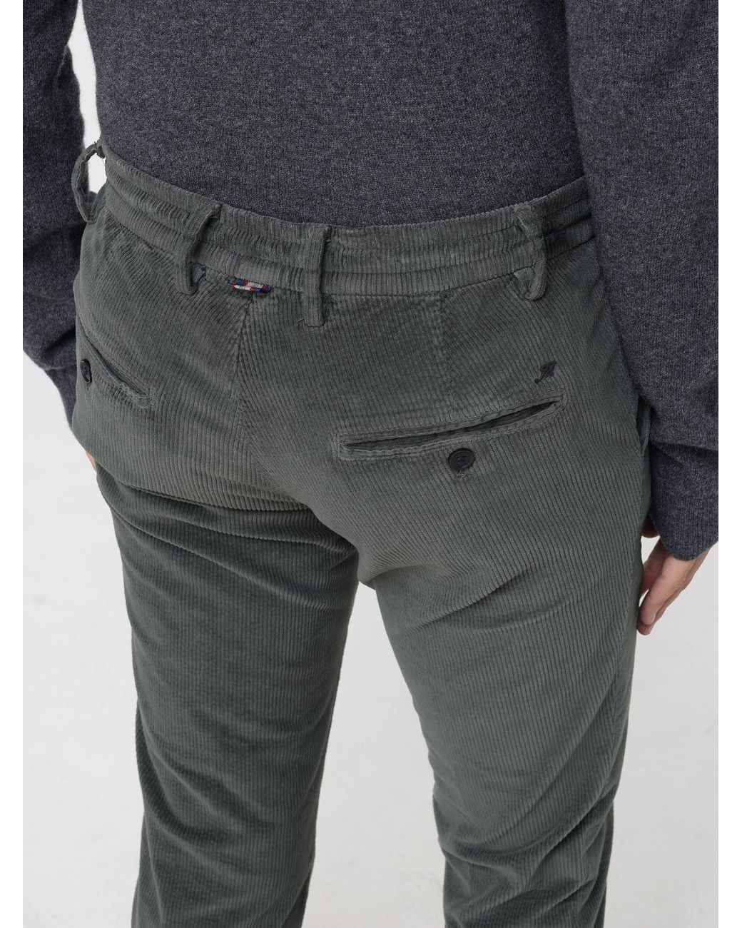 Mason's Gray Trousers for men