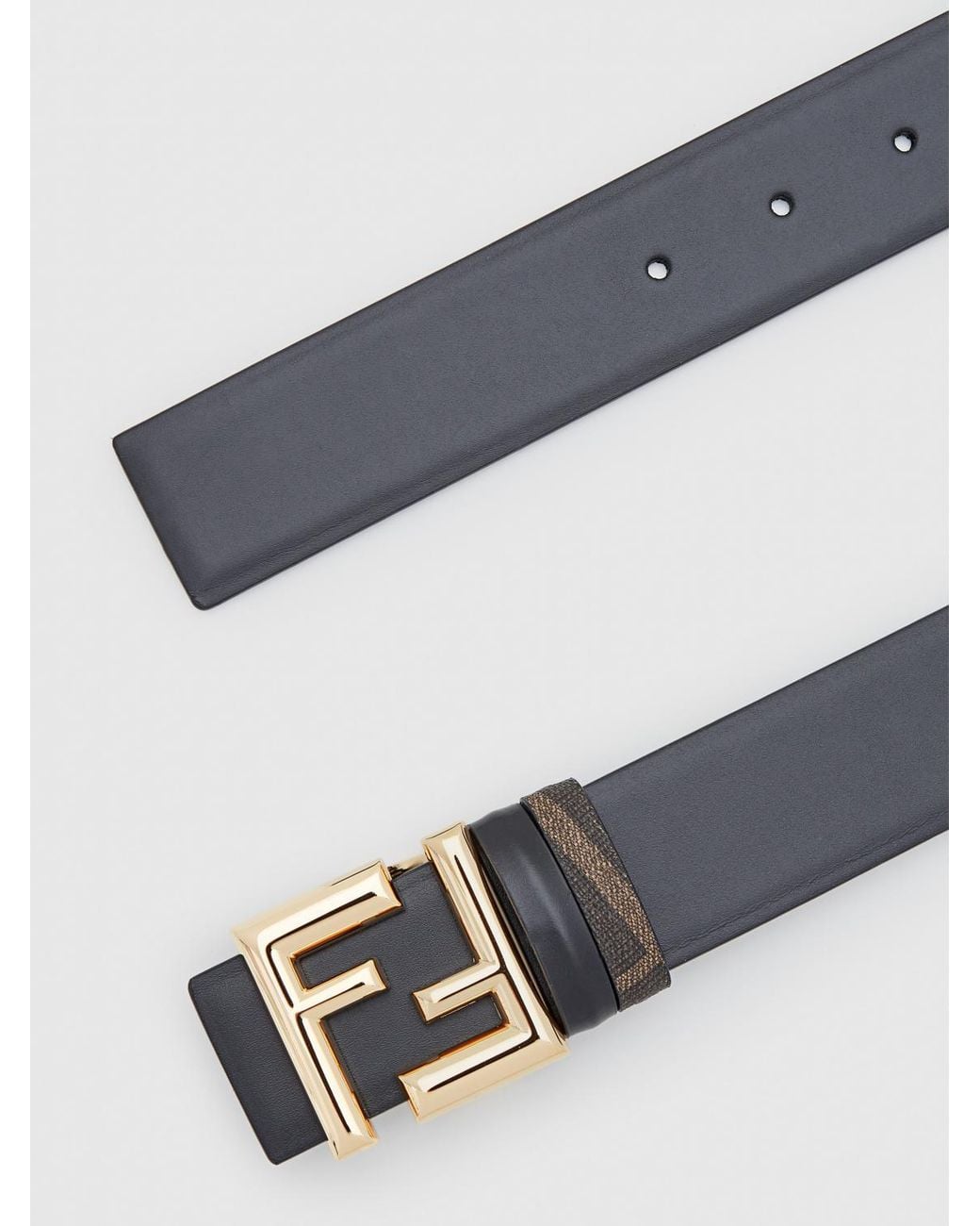 Fendi Gray Belt for men