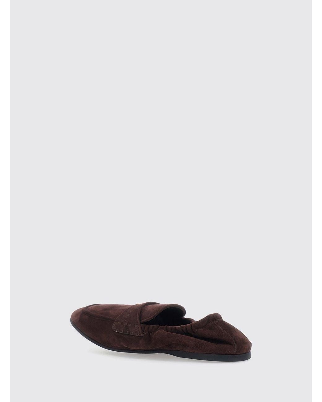 Dolce & Gabbana White Dolce &Amp Gabbana Suede Calfskin Loafers With Dg Logo for men