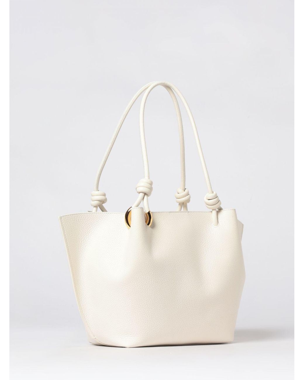 Coccinelle Natural Leather Finn Shoulder Bag