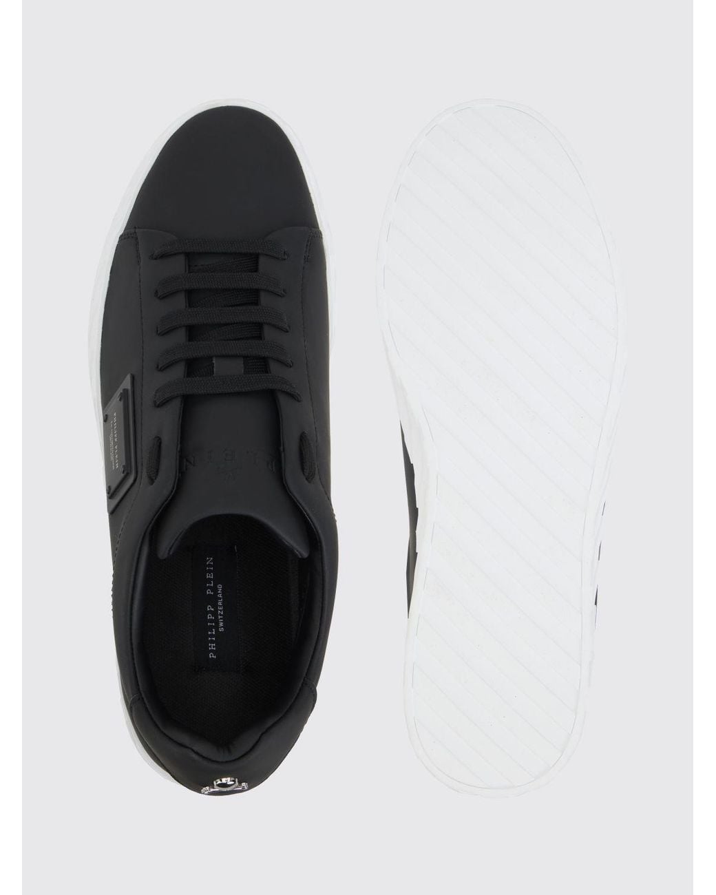 Philipp Plein Black Sneakers for men