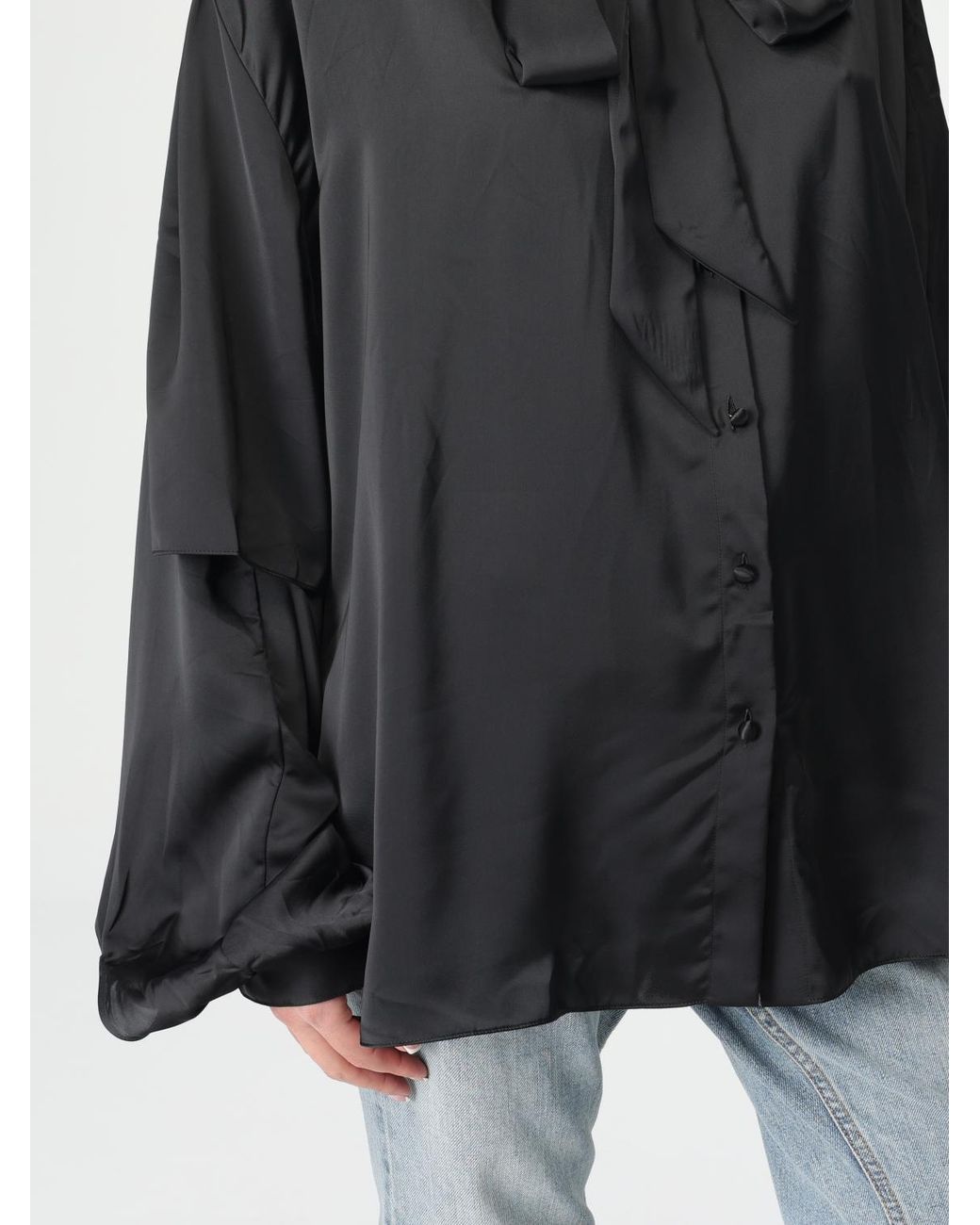 Balenciaga Black Blouses