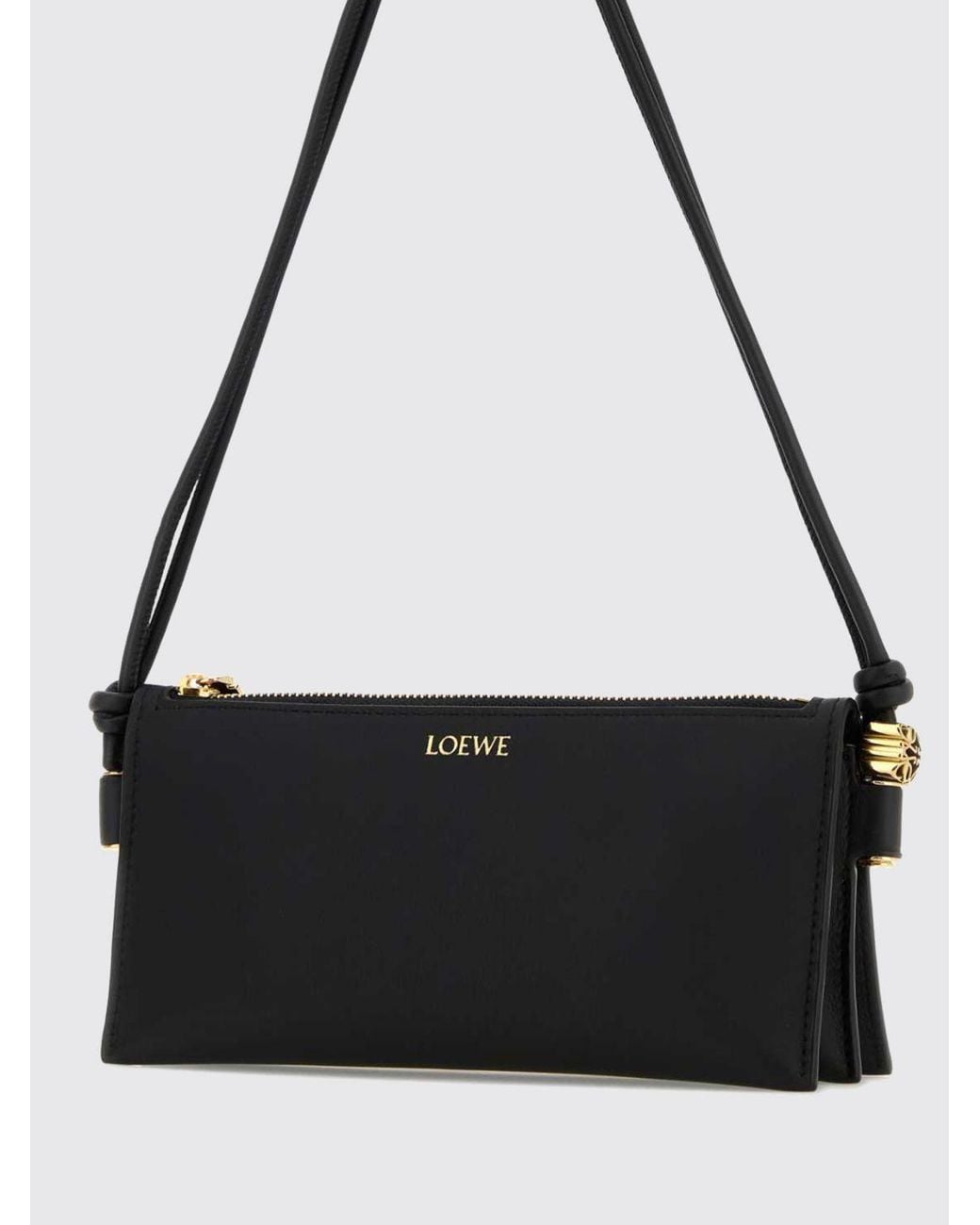 Loewe Black Joya Knotted Handle Shoulder Bag