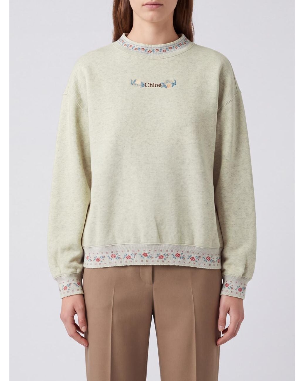 Chloé Natural ChloÉ Sweatshirt