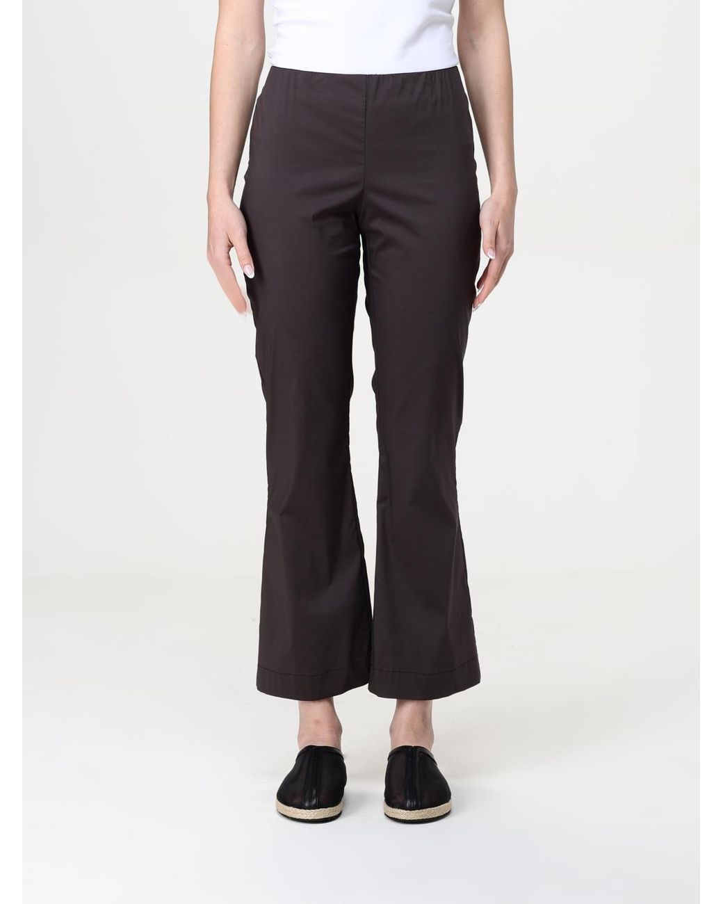 Liviana Conti Blue Jersey Trousers