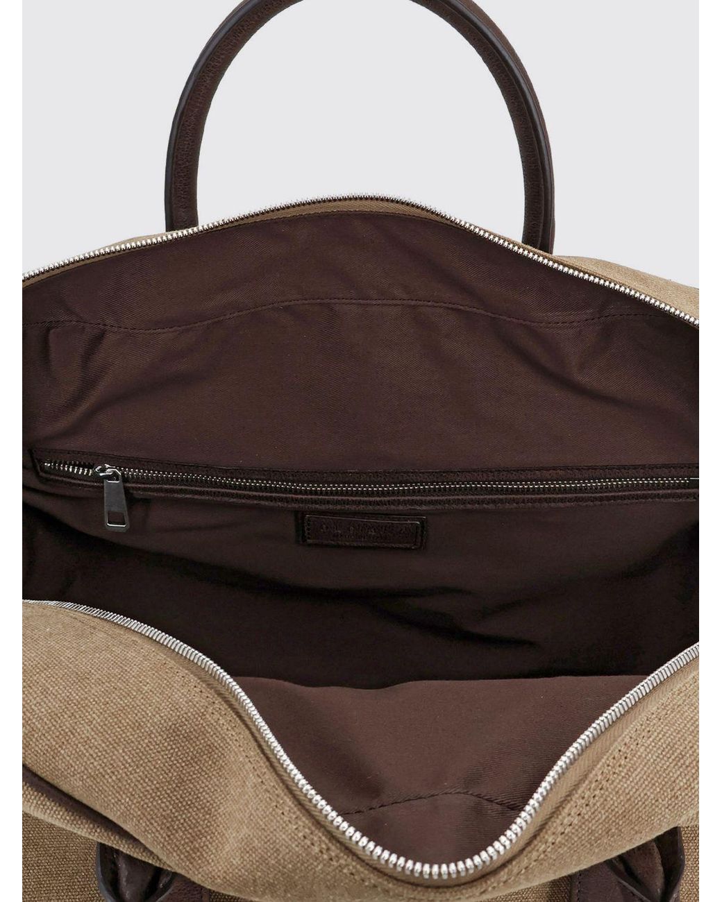 Orciani Safari Wildleder-Koffer in Brown für Herren
