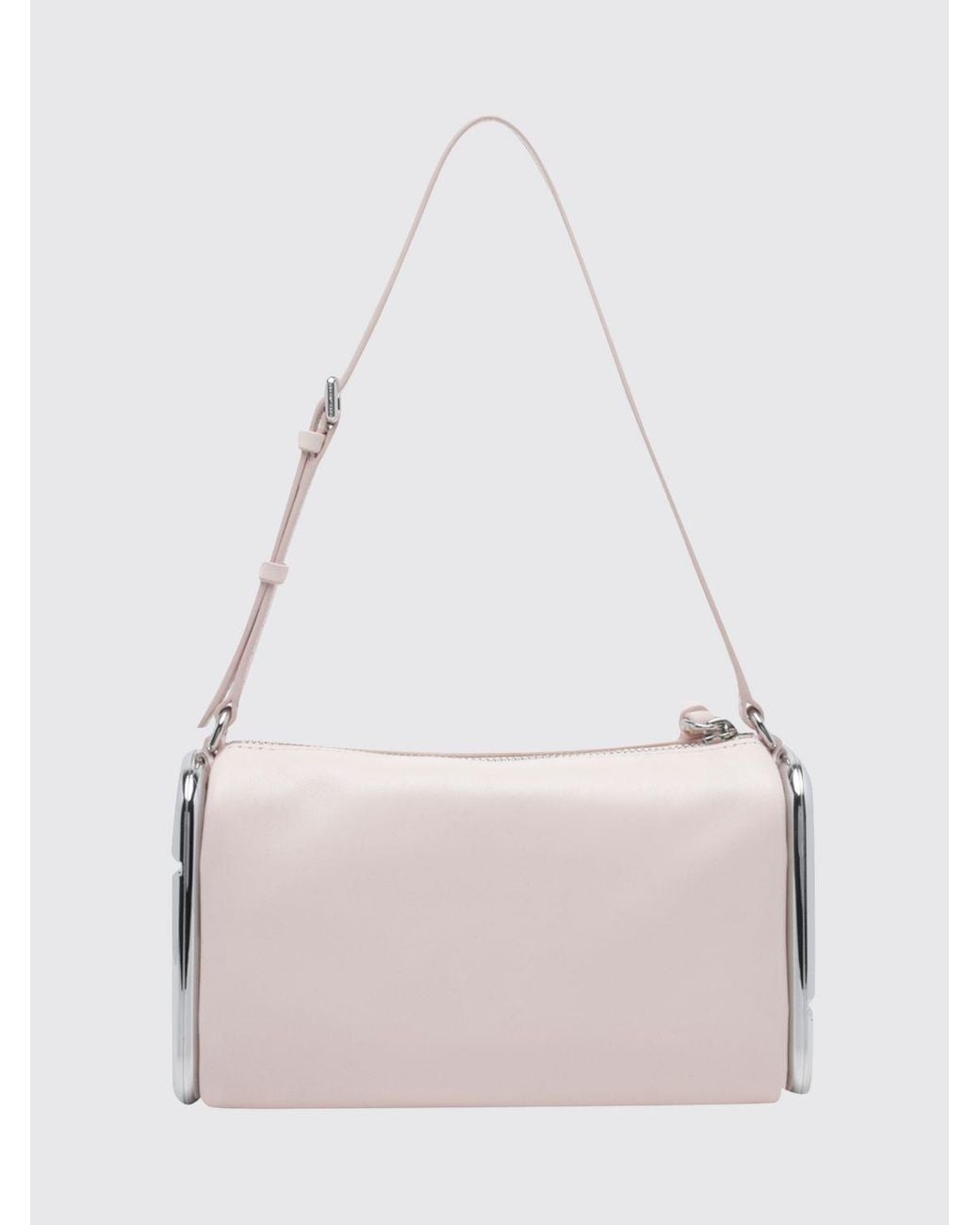 Marc Jacobs Pink Small Scene Leather Crossbody Bag With Laminated Double J Logo