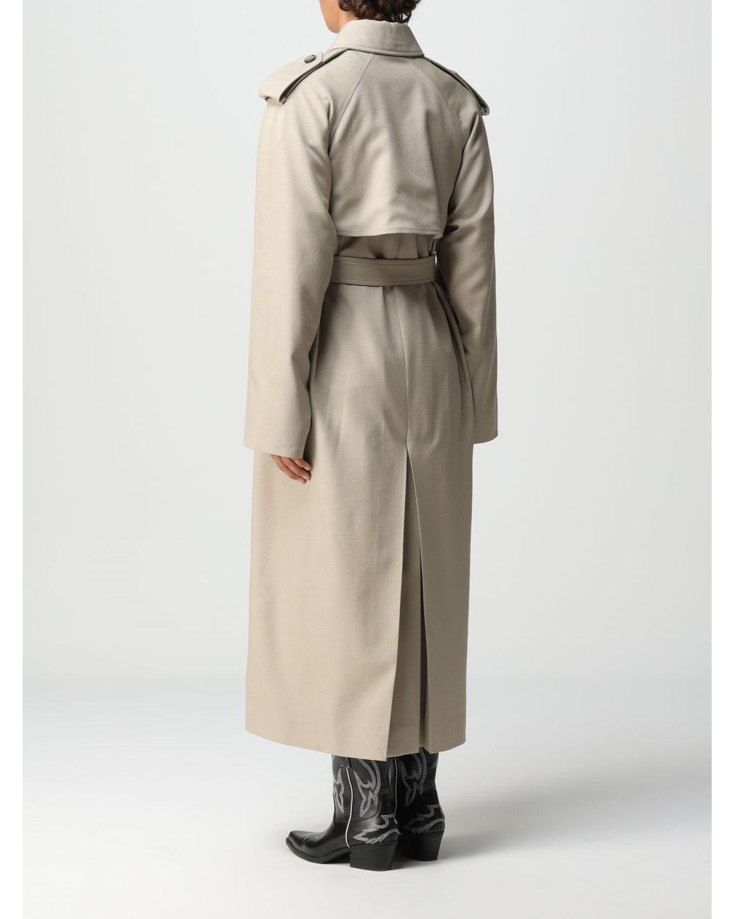 Isabel Marant Trench Coat in Natural Lyst UK