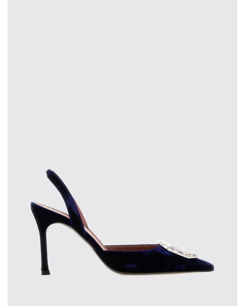 AMINA MUADDI Blue High Heel Shoes