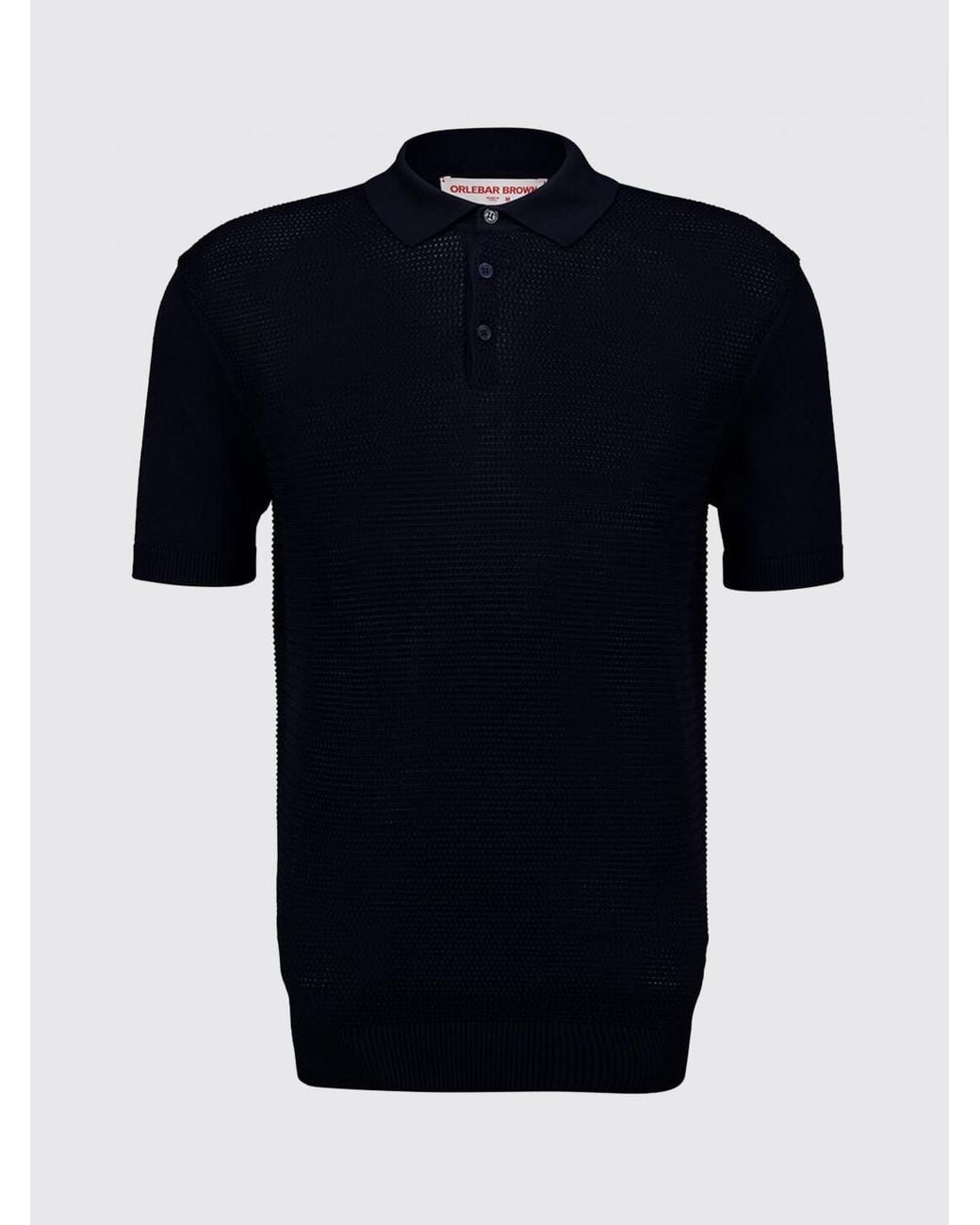 Orlebar Brown Blue Slim Fit Polo for men