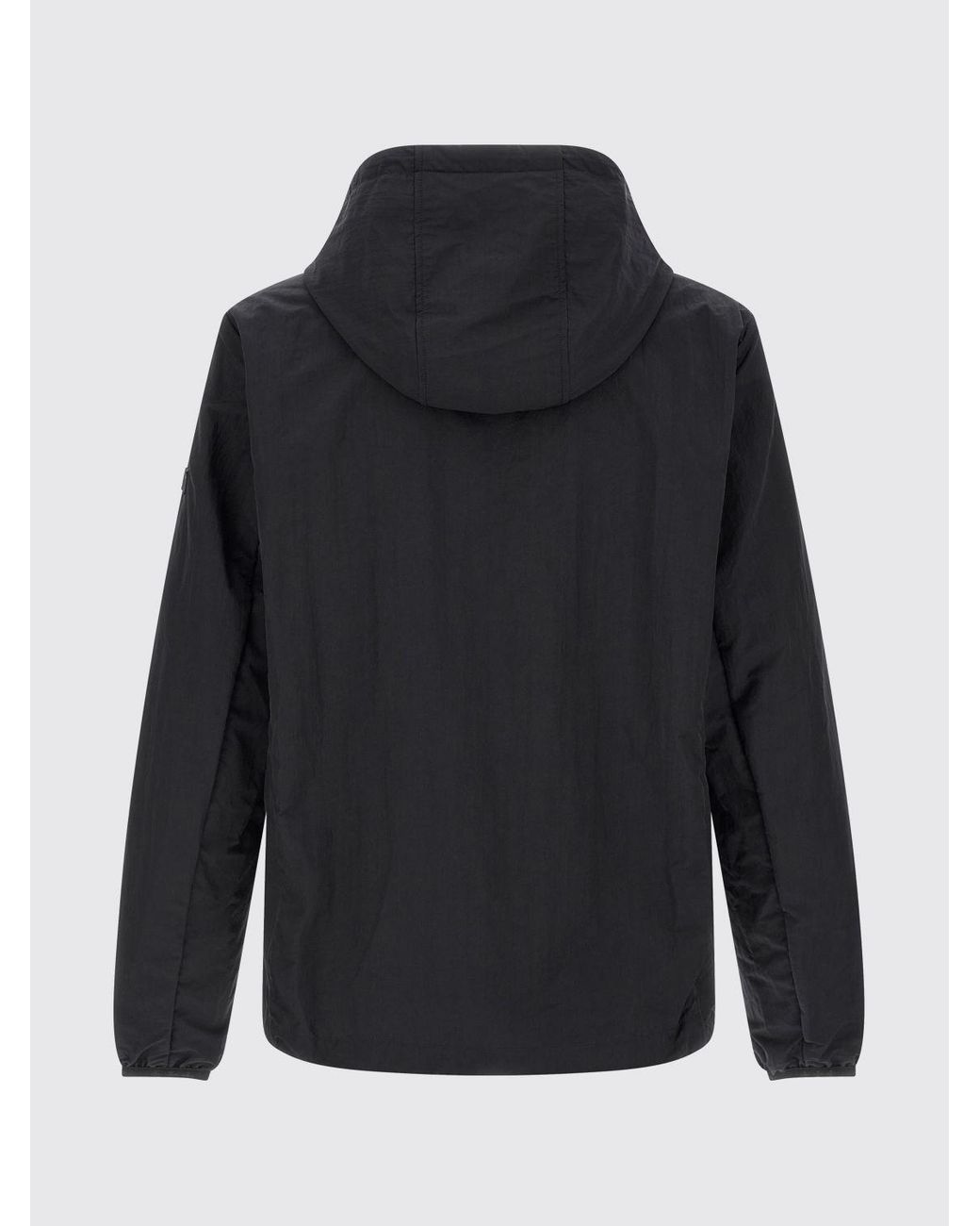 Tatras Blue Nylon Hooded Windbreaker Jacket for men