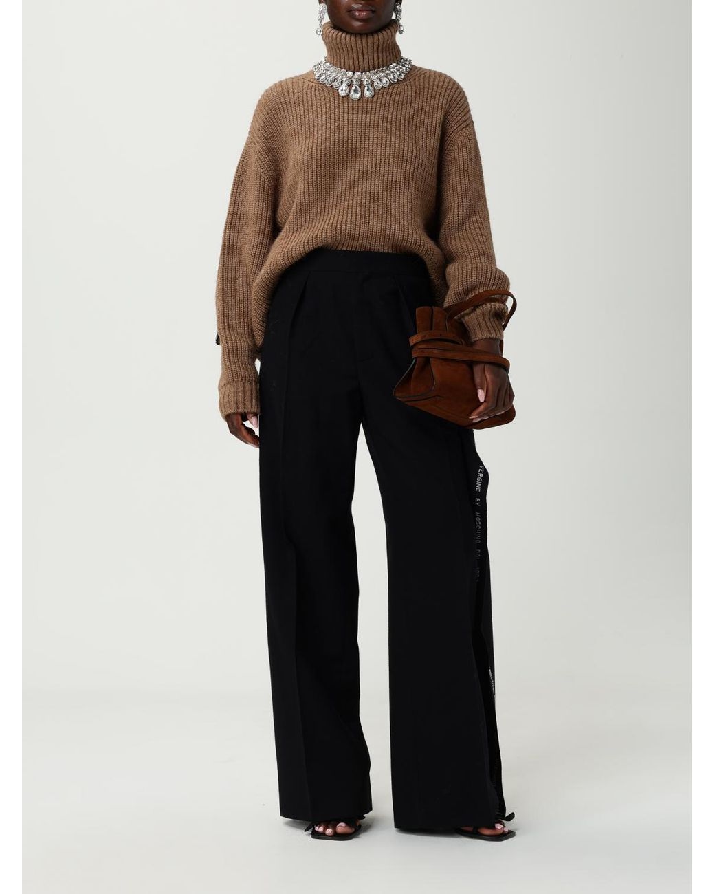 Moschino Couture Black Trousers