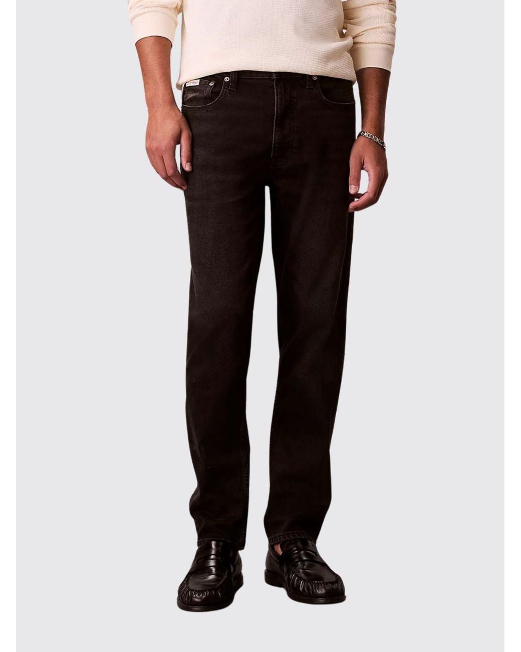 Calvin Klein Black Pants for men