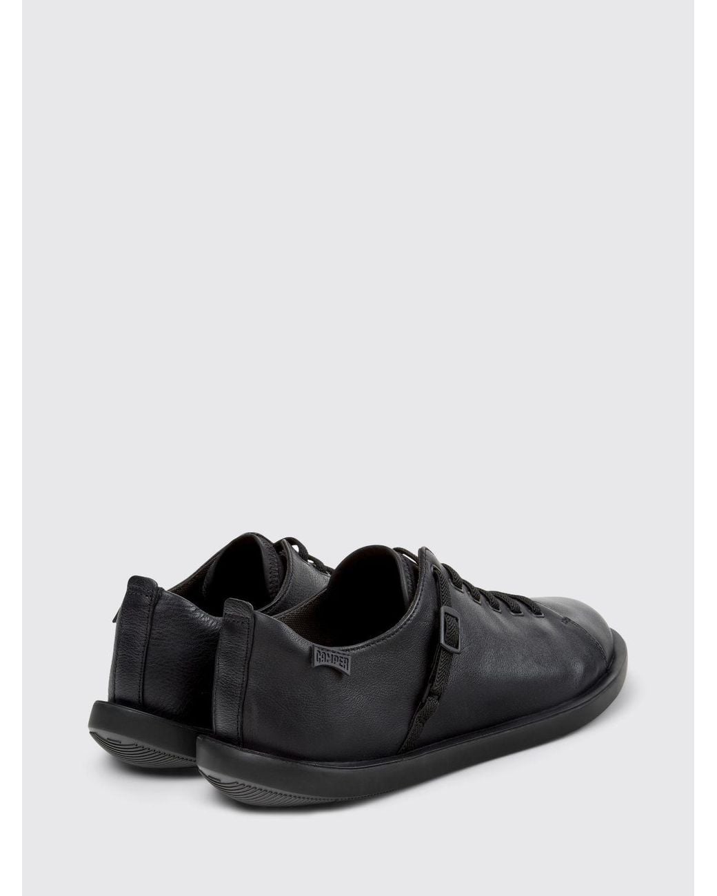 Camper Black Versatile Leather Sneakers for men