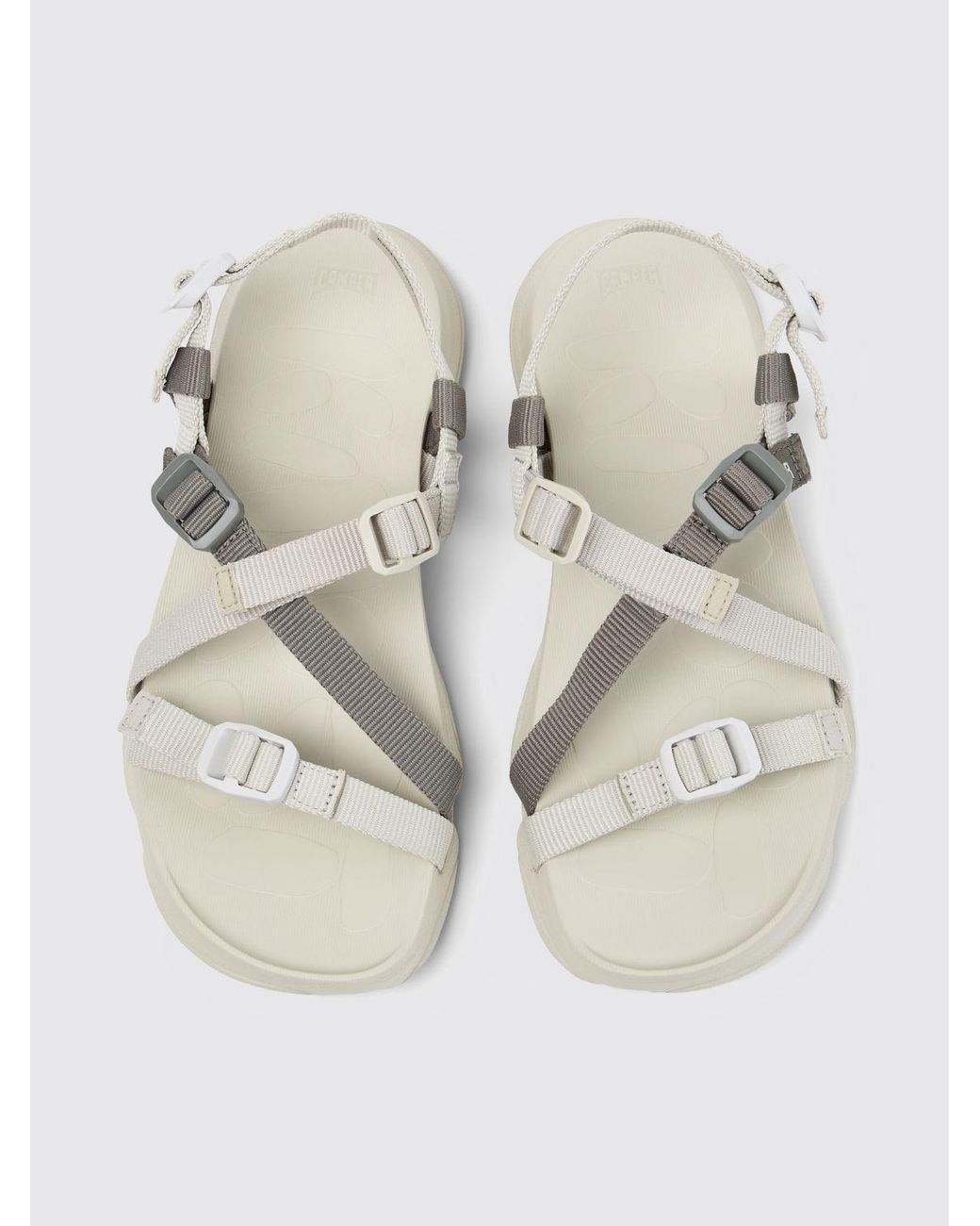 Camper White Karst Recycled Fabric Sandal