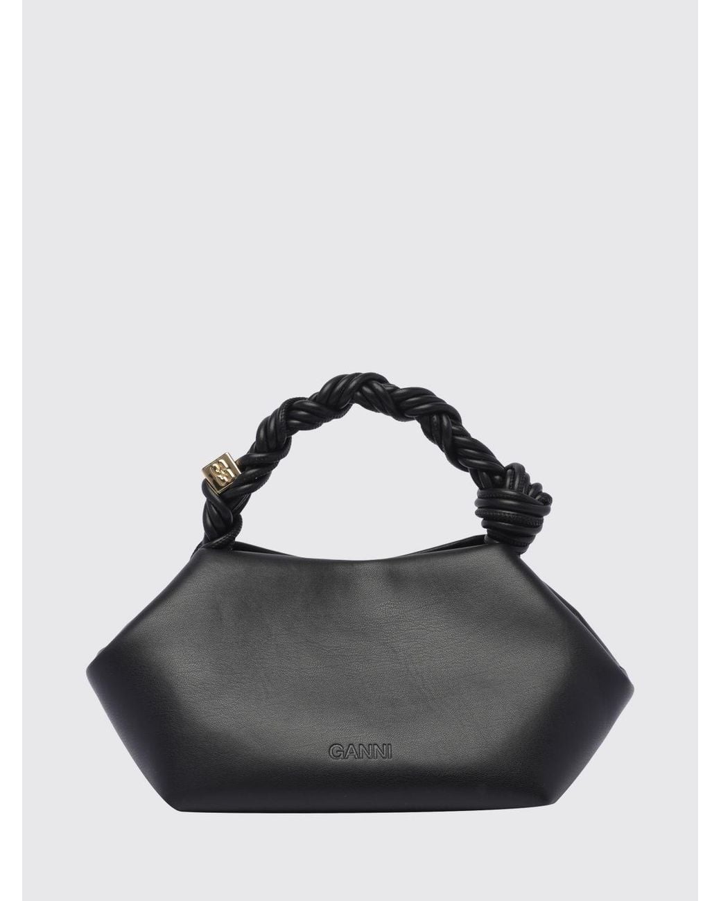 Ganni Black Bou Handbag