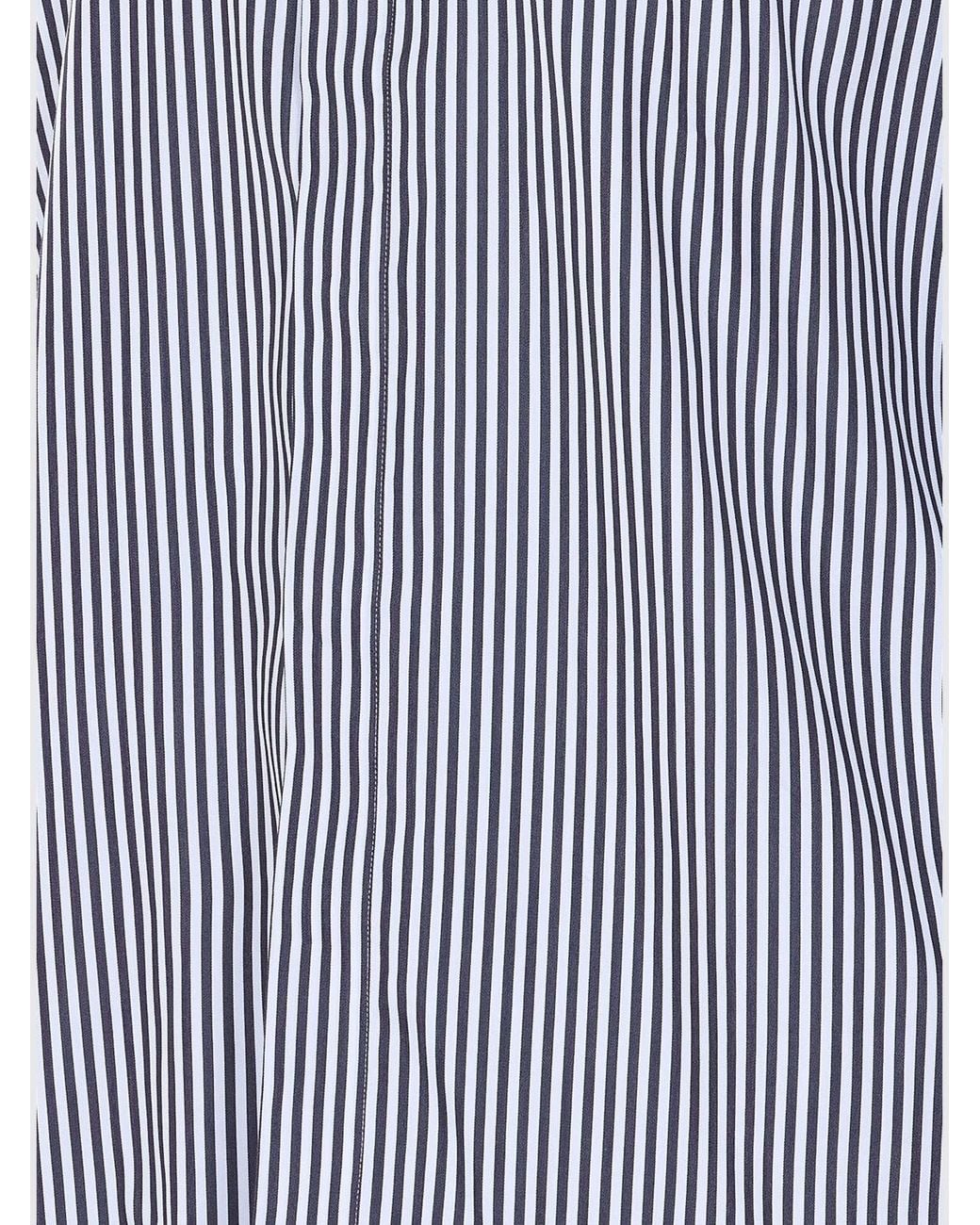 Tom Ford Blue Striped Cotton And Silk Shirt for men