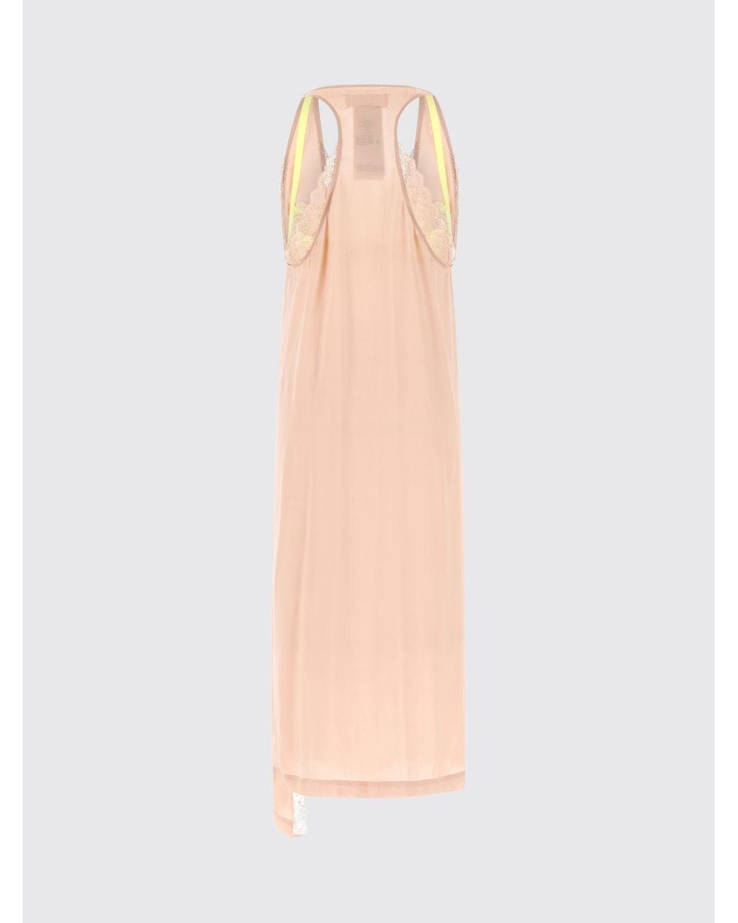 Maison Margiela Pink Midi Slip Dress